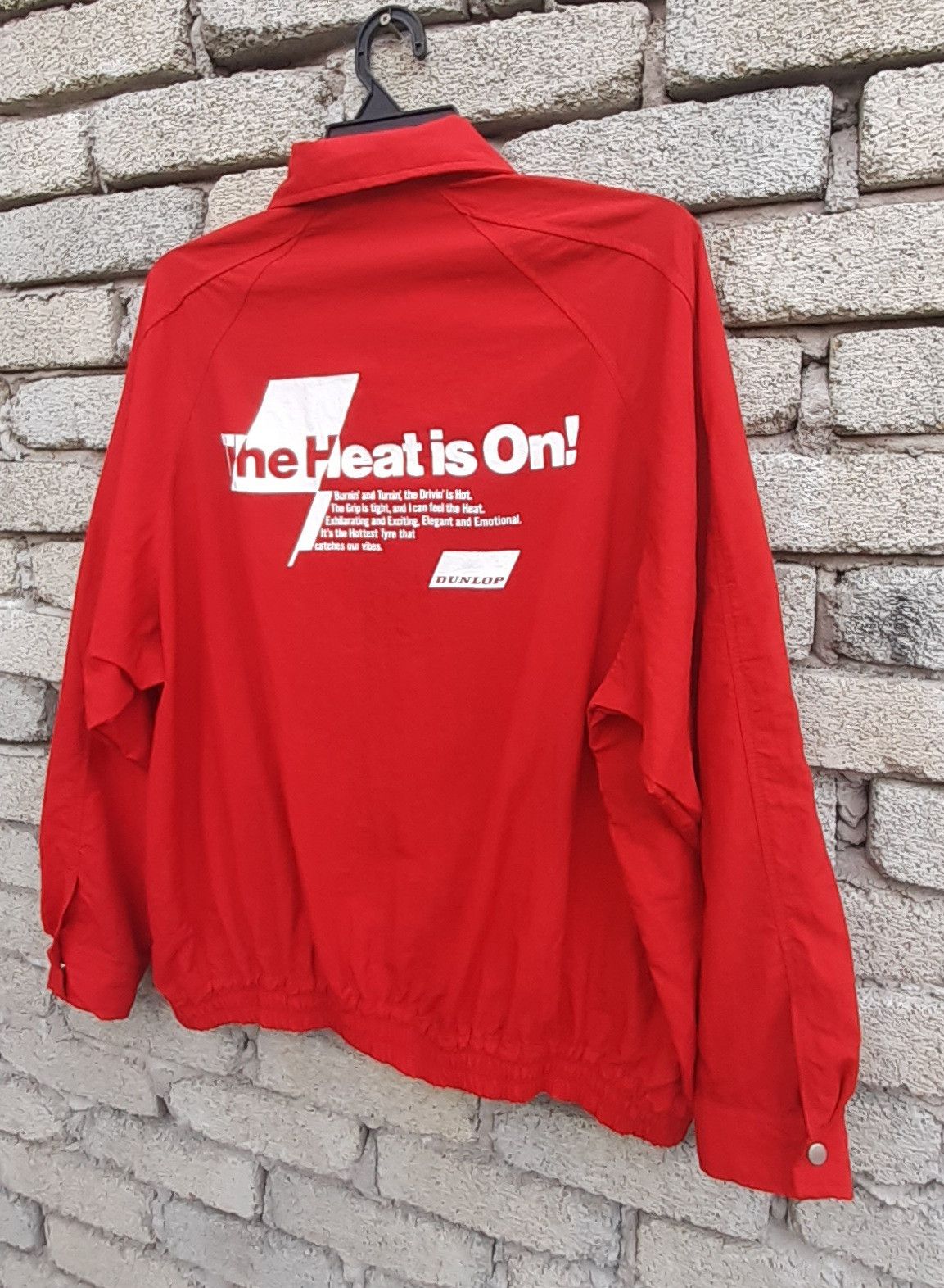 Dunlop × Japanese Brand × Sports Specialties Dunlop Spirt The Heat is On!.. Jacket Size US L / EU 52-54 / 3 - 7 Thumbnail