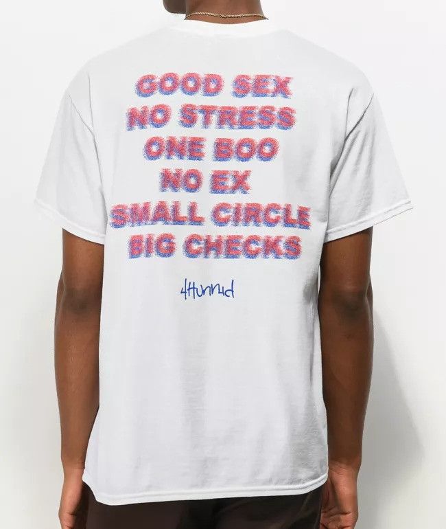 4HUNNID "Good Sex" Tee Size US M / EU 48-50 / 2 - 1 Thumbnail
