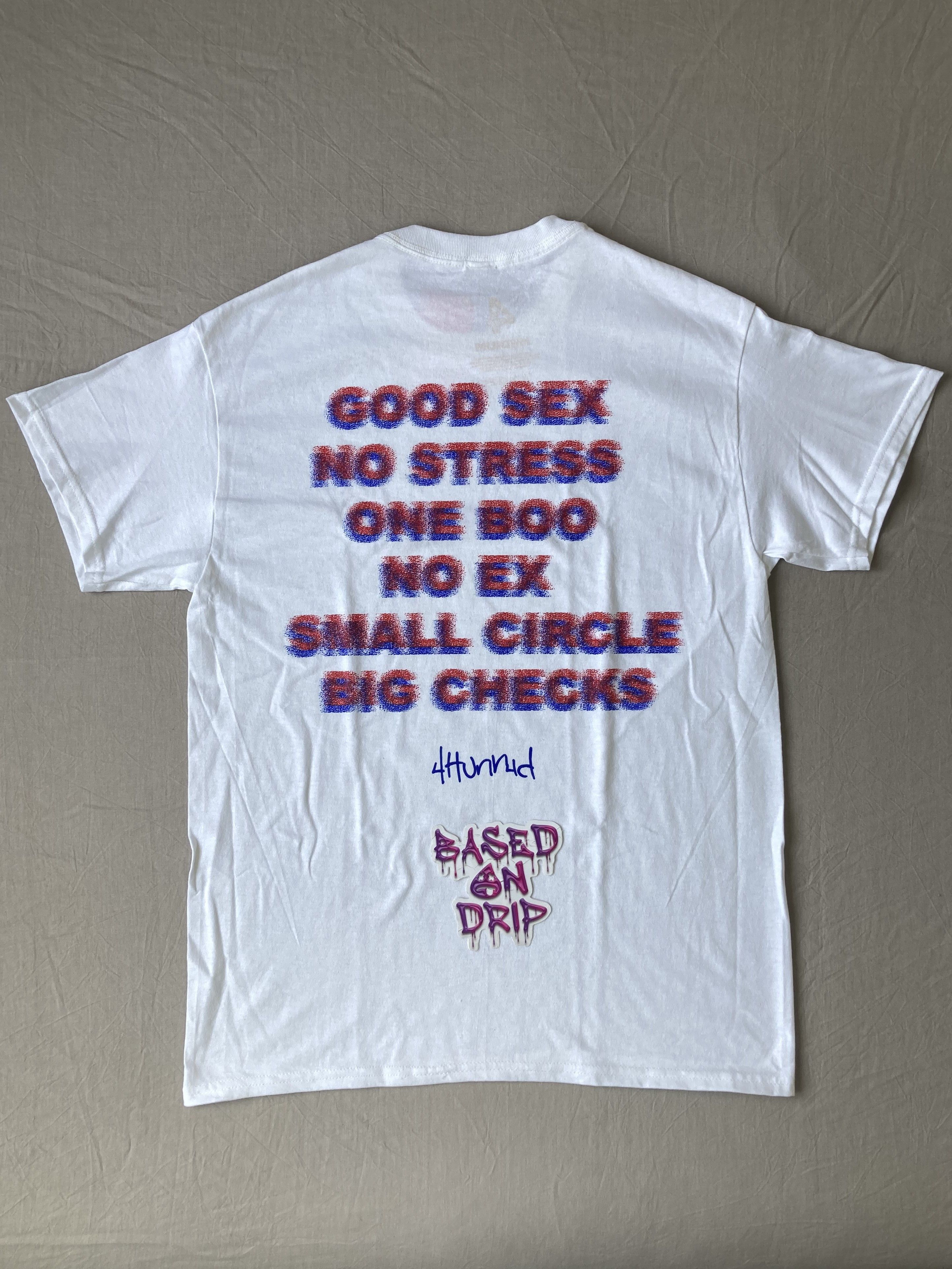 4HUNNID "Good Sex" Tee Size US M / EU 48-50 / 2 - 2 Thumbnail