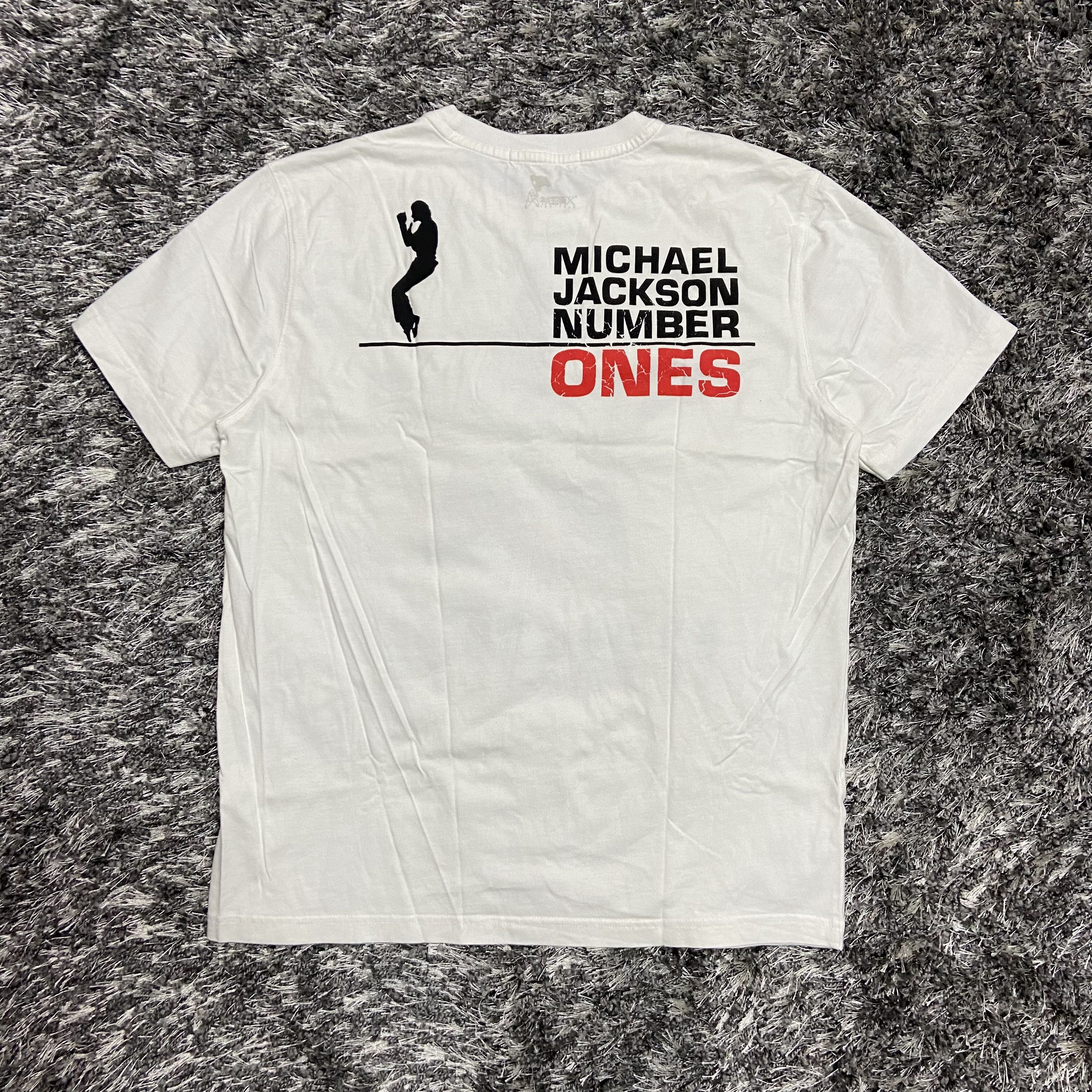 Band Tees JAPANESE MICHAEL JACKSON C-PICS RARE VINTAGE TEE - № 545 Size US L / EU 52-54 / 3 - 7 Thumbnail