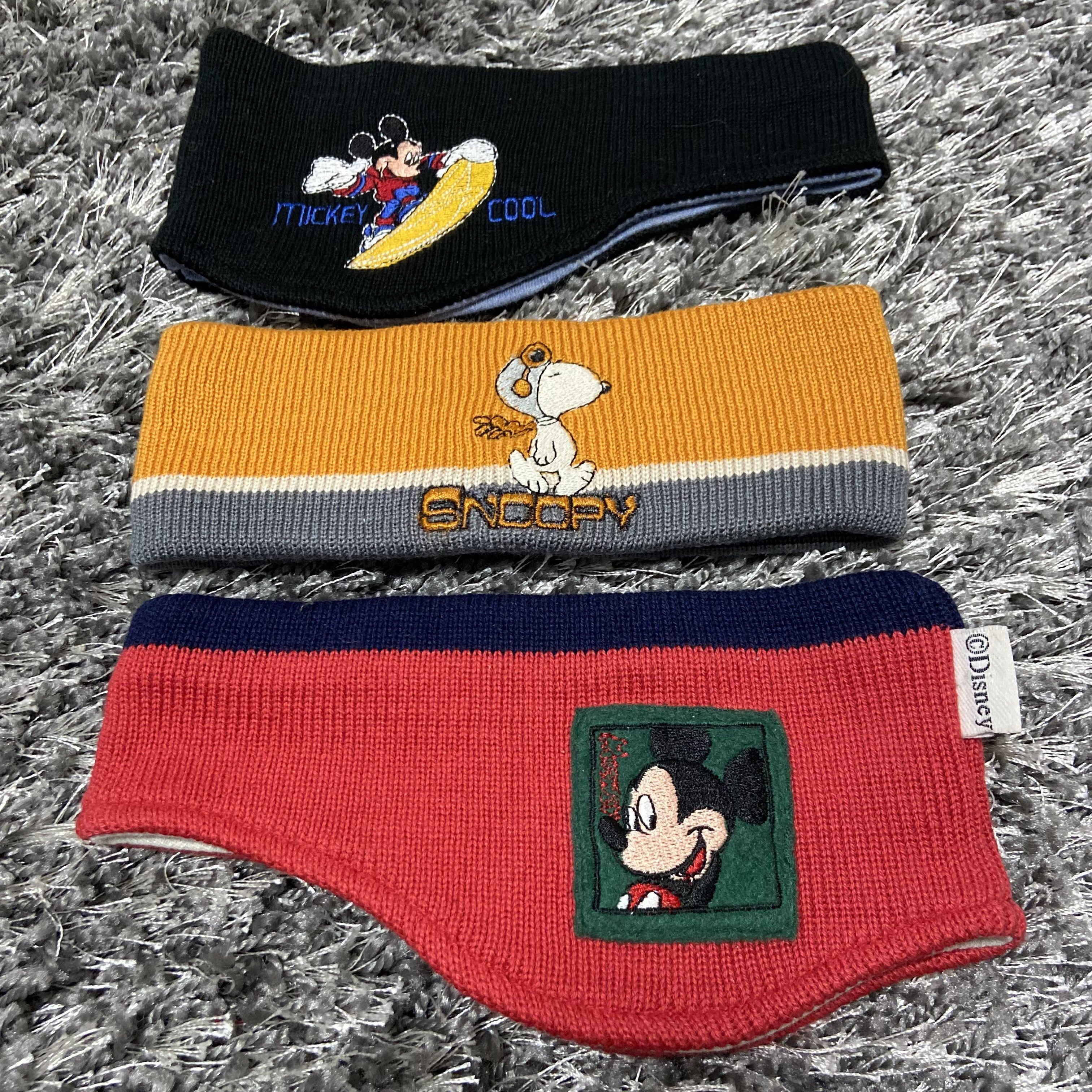 Disney LOT 1980s RARE 3 PIECES VINTAGE DISNEY HEADBAND - № 4158 Size ONE SIZE - 1 Thumbnail