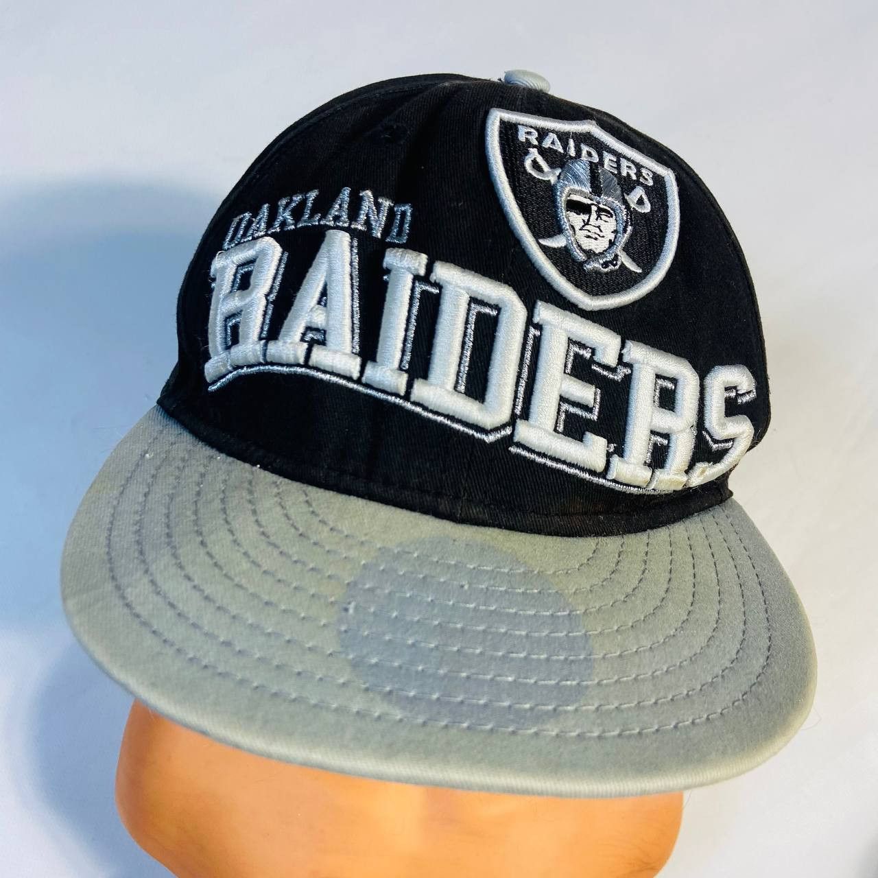 NFL × New Era × Oakland Raiders RARE DISTRESSED RIDERS CAP with ...