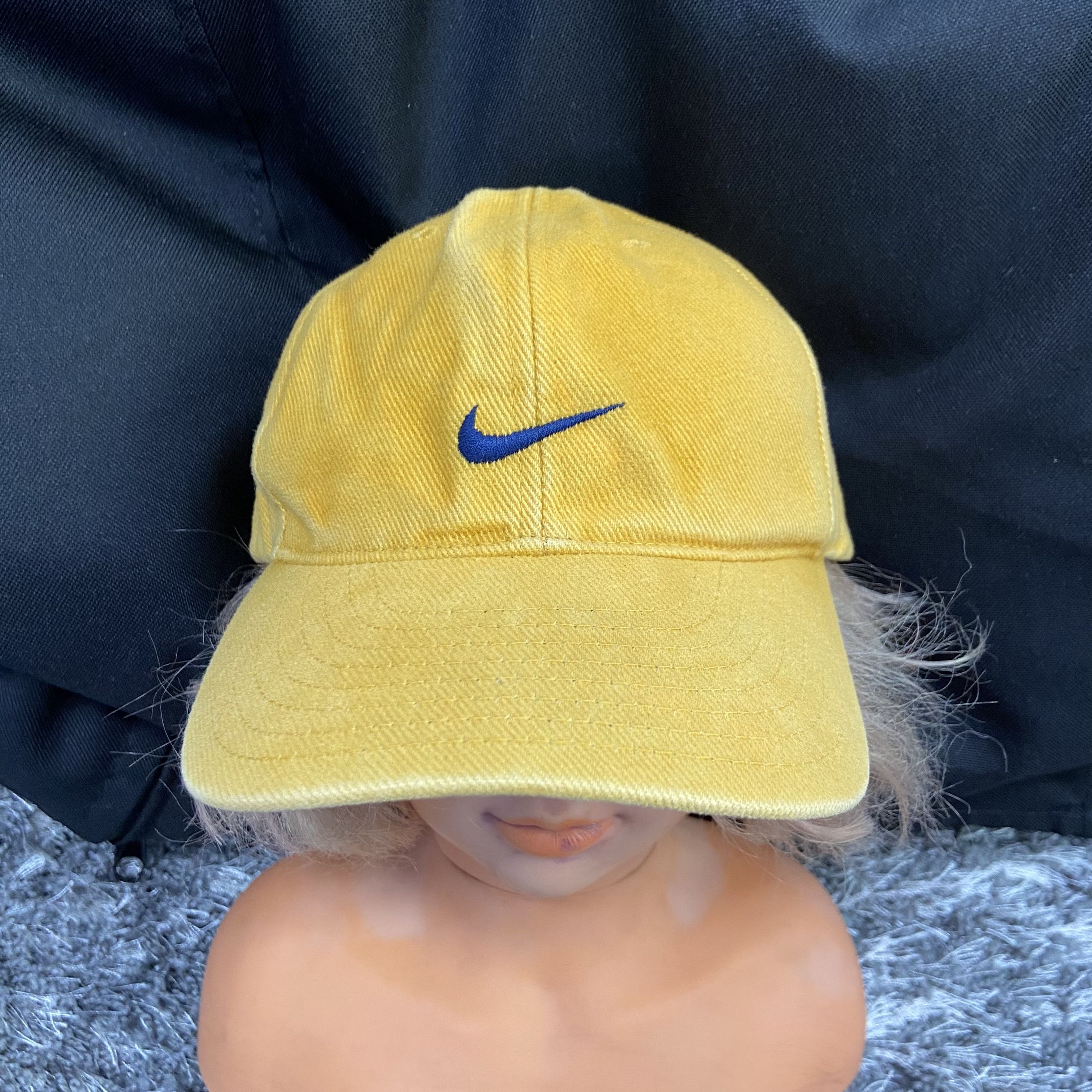 Nike NIKE 1990s CENTER SWOOSH RARE CAP - № 4151 Size ONE SIZE - 3 Thumbnail