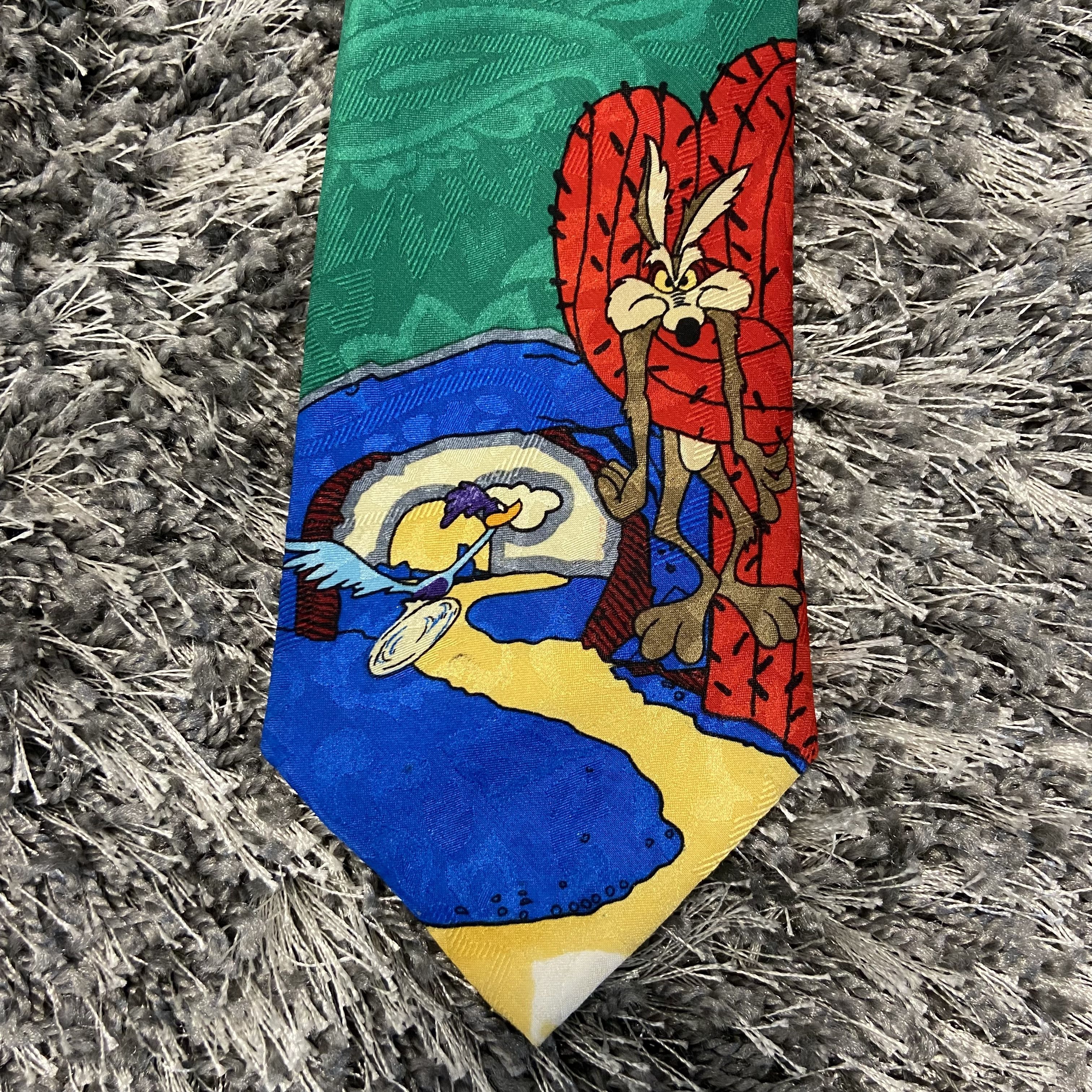 Disney 1990s RARE VINTAGE 2 PIECES DISNEY TIES - № 4152 Size ONE SIZE - 4 Thumbnail