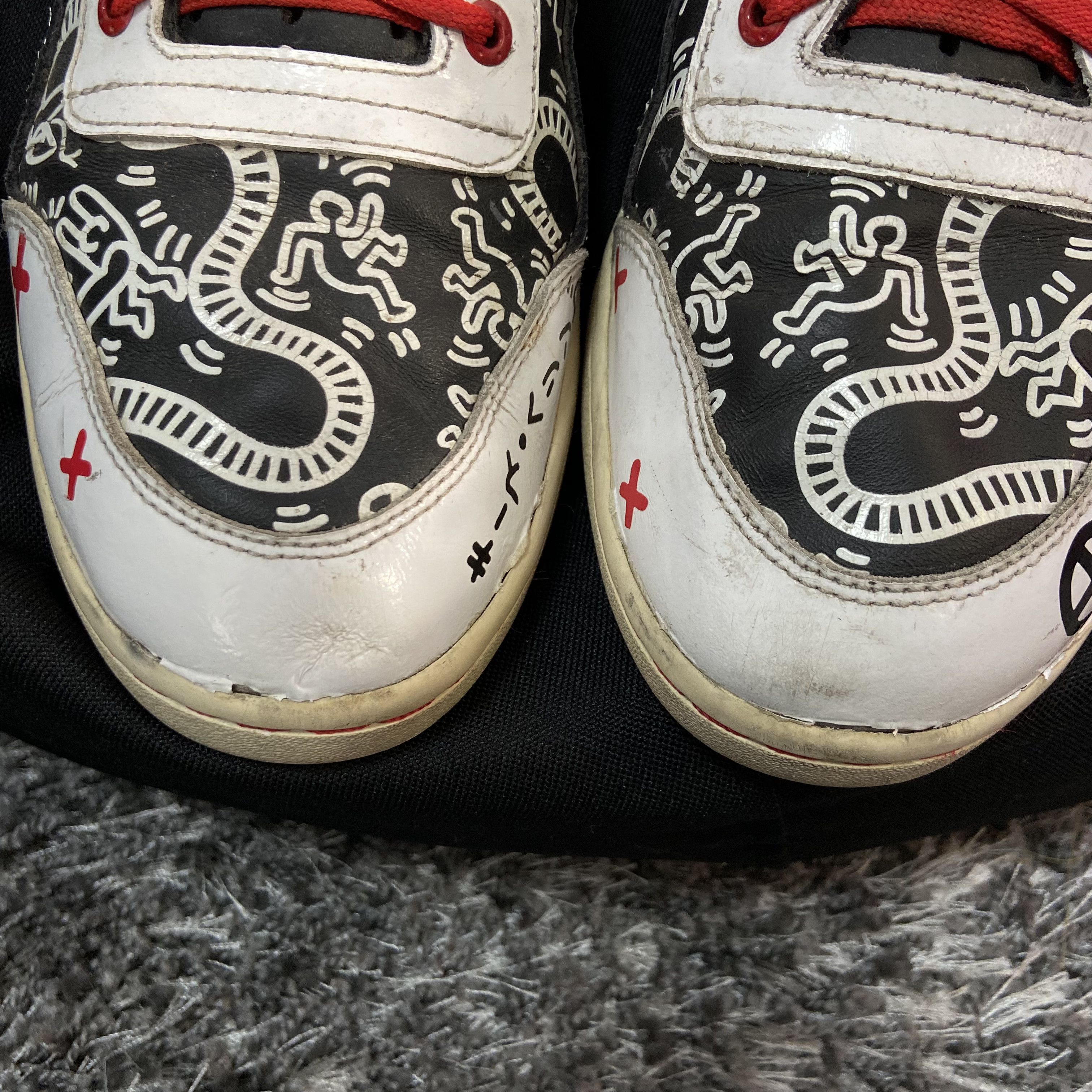 Reebok KEITH HARRING x REEBOK - EXTRA RARE COLLABORATION - № 5018 Size US 11 / EU 44 - 16 Thumbnail