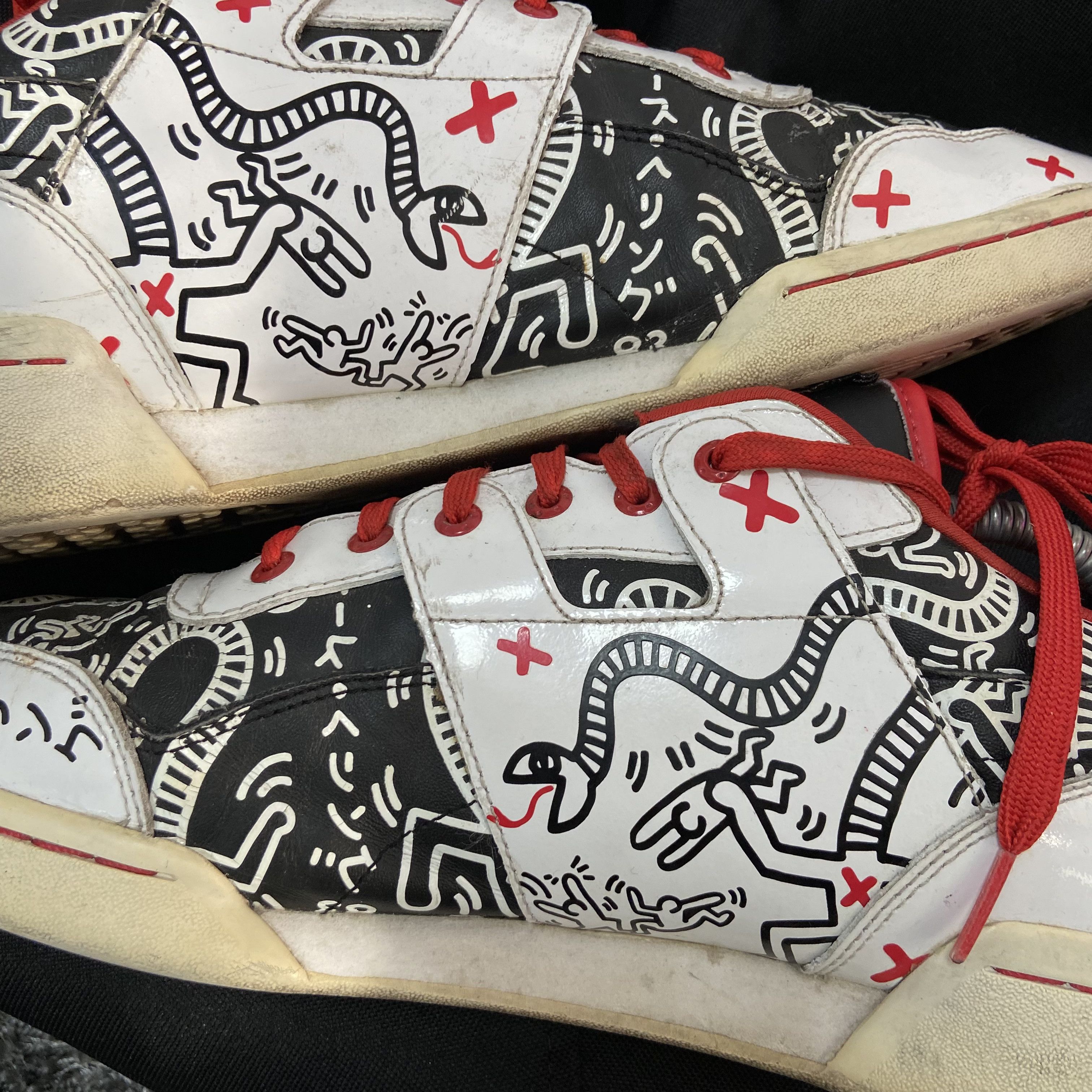 Reebok KEITH HARRING x REEBOK - EXTRA RARE COLLABORATION - № 5018 Size US 11 / EU 44 - 10 Thumbnail