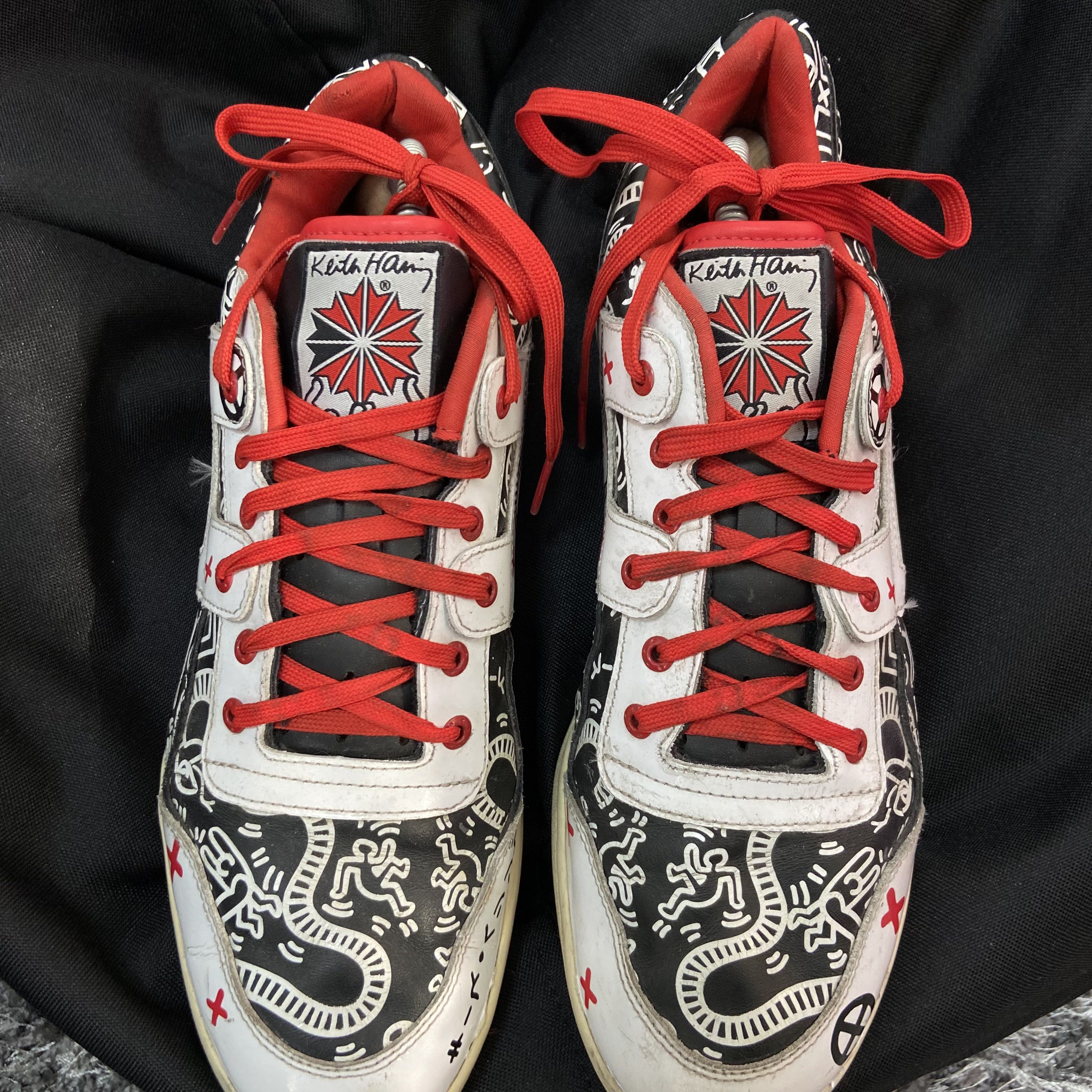 Reebok KEITH HARRING x REEBOK - EXTRA RARE COLLABORATION - № 5018 Size US 11 / EU 44 - 11 Thumbnail