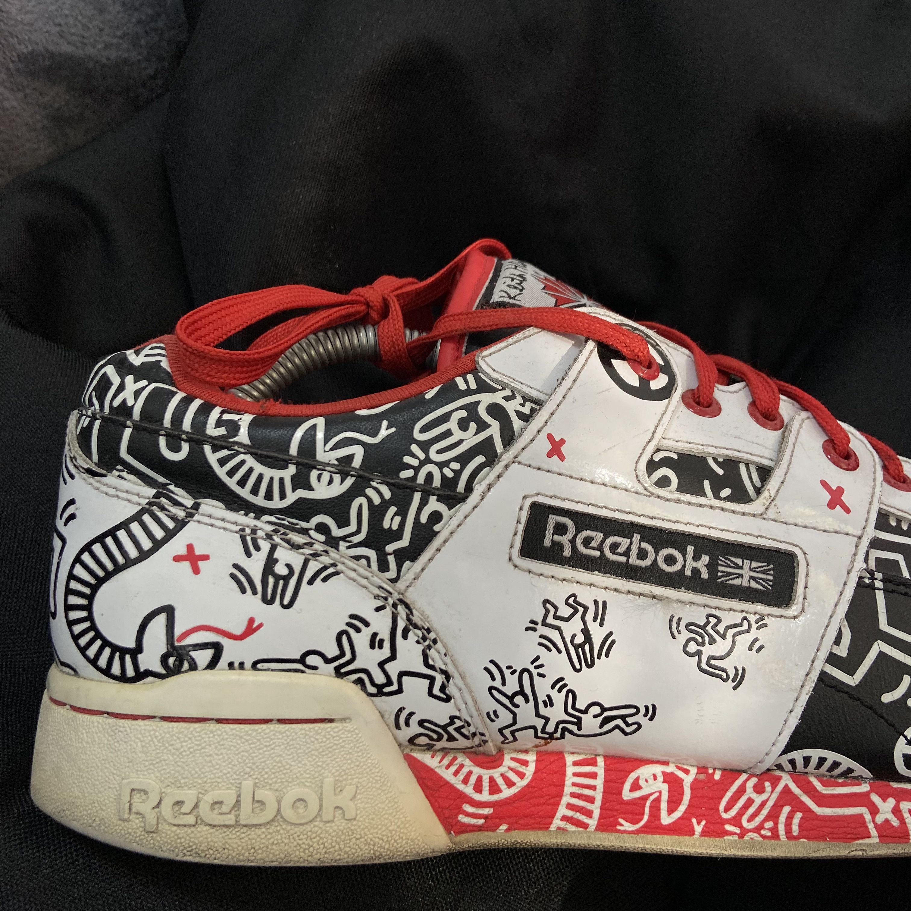 Reebok KEITH HARRING x REEBOK - EXTRA RARE COLLABORATION - № 5018 Size US 11 / EU 44 - 7 Thumbnail