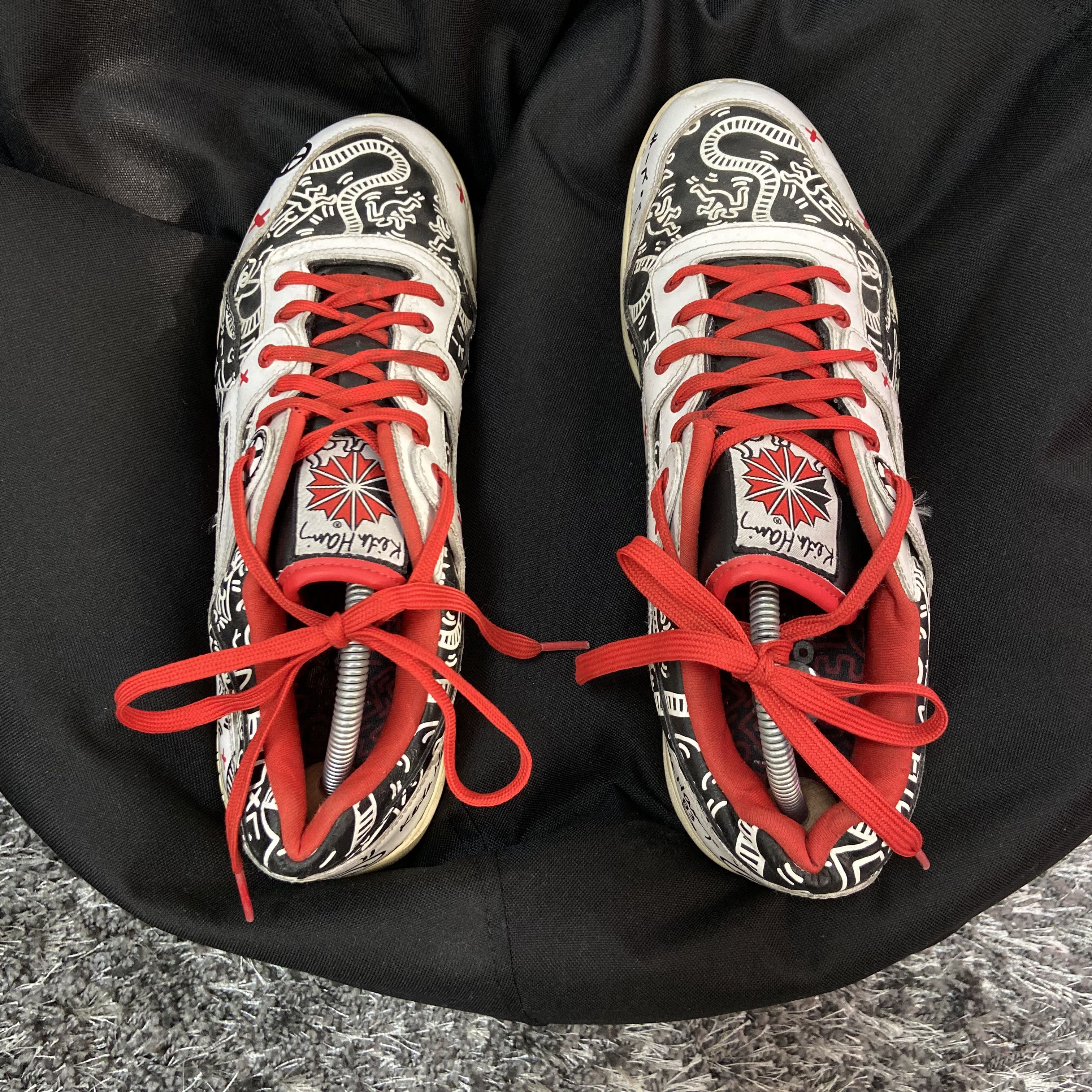 Reebok KEITH HARRING x REEBOK - EXTRA RARE COLLABORATION - № 5018 Size US 11 / EU 44 - 3 Thumbnail