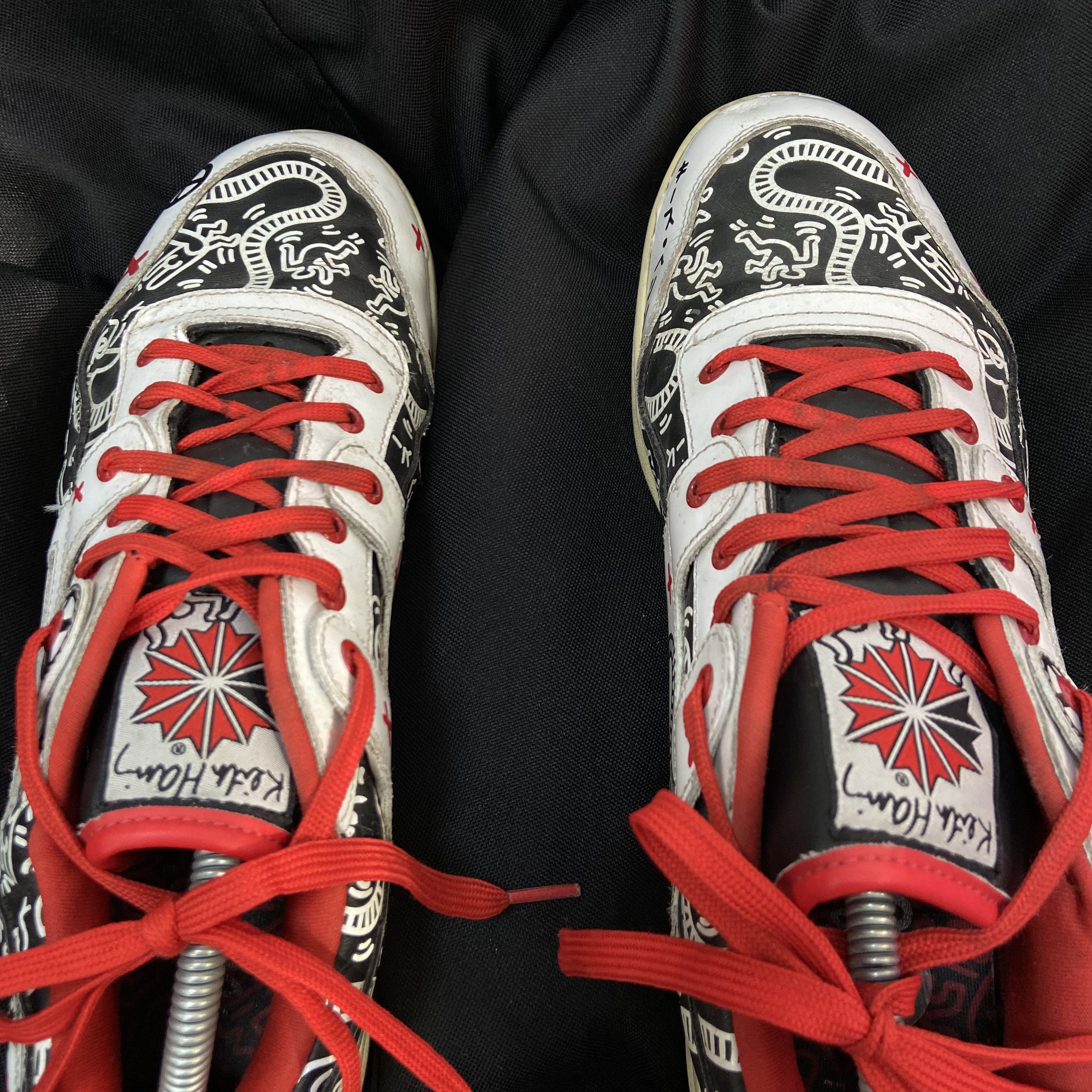 Reebok KEITH HARRING x REEBOK - EXTRA RARE COLLABORATION - № 5018 Size US 11 / EU 44 - 12 Thumbnail