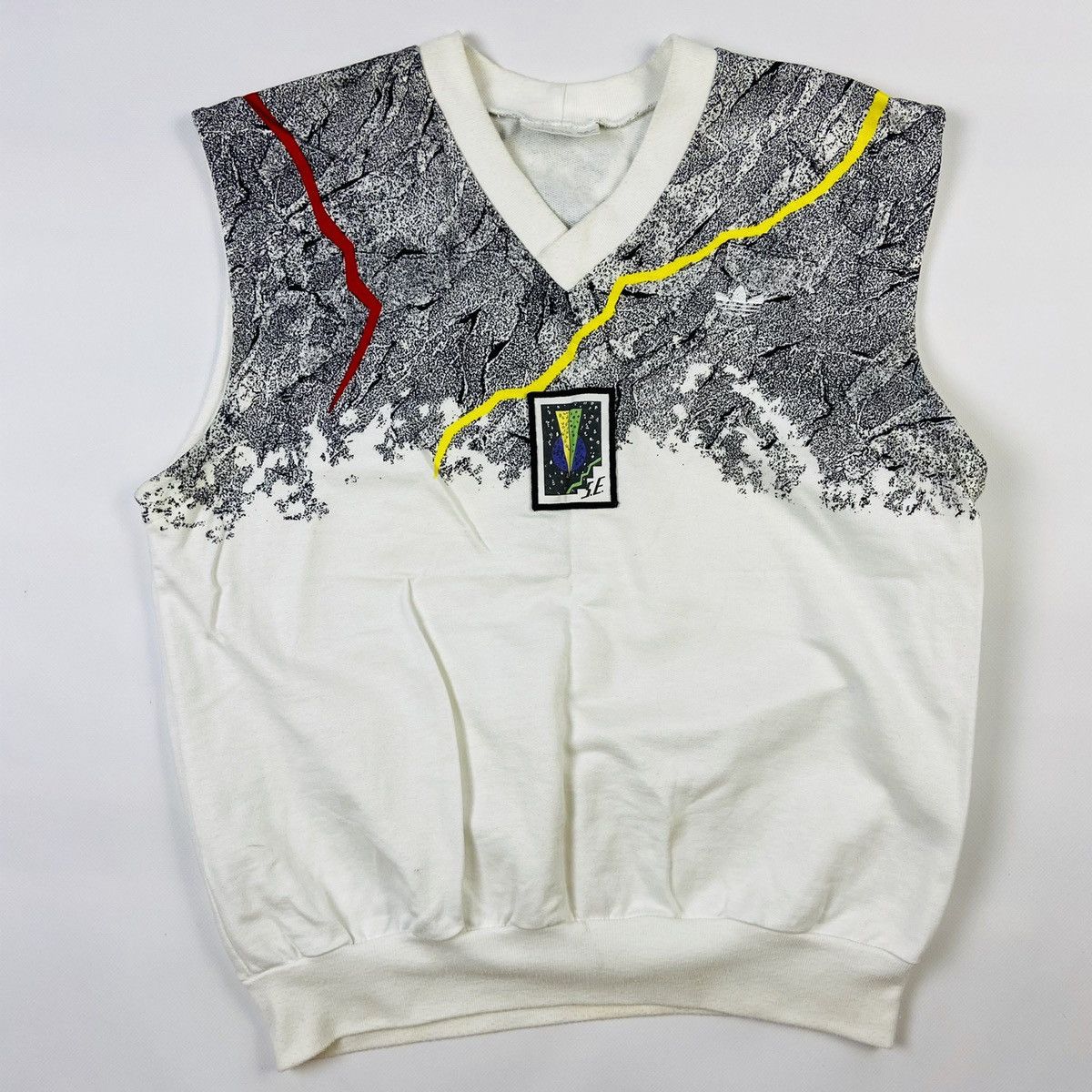 Adidas 1980s ADIDAS EQT ARCHIVE VEST MADE IN WEST GERMANY - № 1150 Size US L / EU 52-54 / 3 - 2 Thumbnail