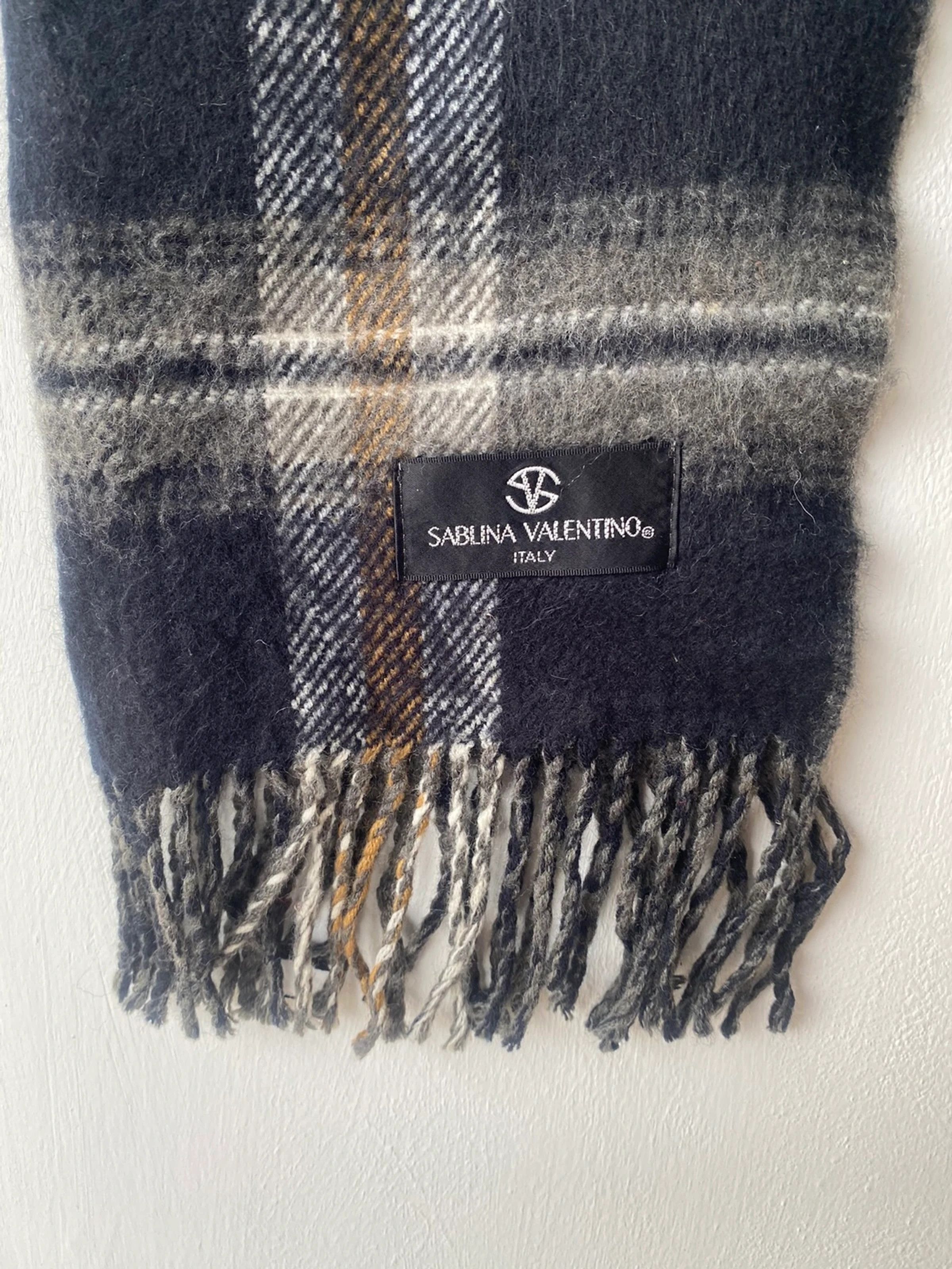 Designer × Vintage 💥 Sablina Valentino Vintage Muffler Scarf Size ONE SIZE - 3 Thumbnail