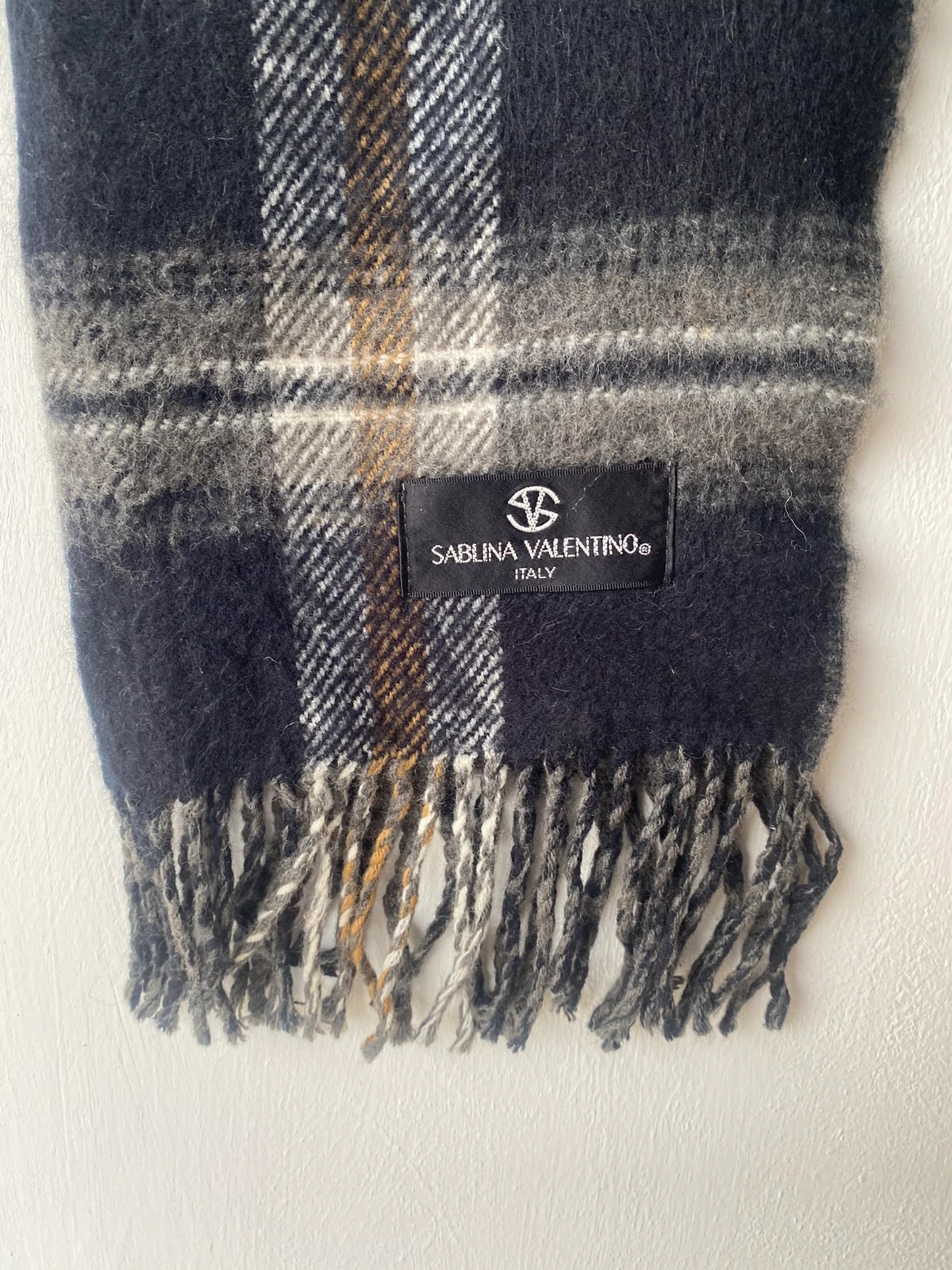 Designer × Vintage 💥 Sablina Valentino Vintage Muffler Scarf Size ONE SIZE - 4 Thumbnail