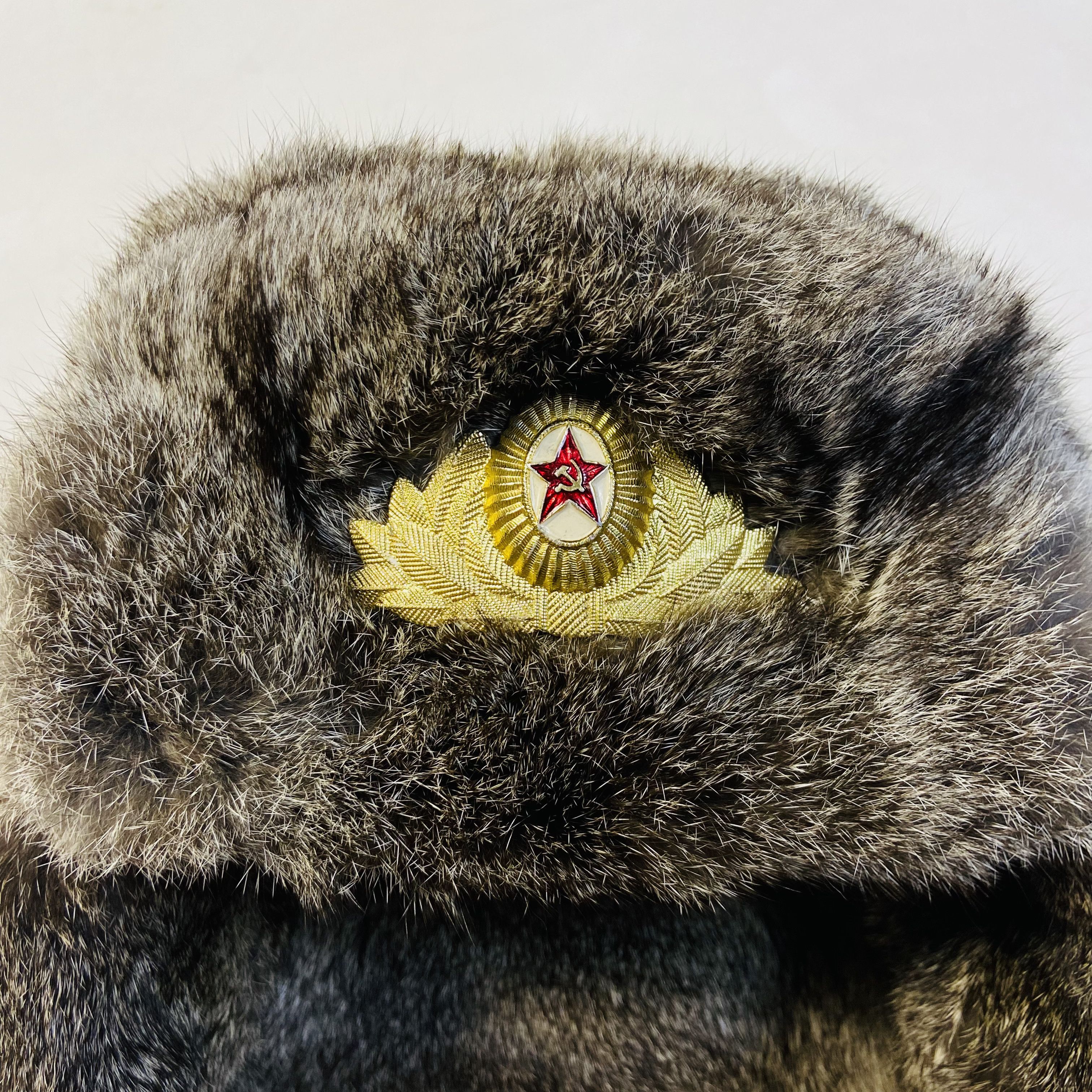 Vintage СССР - 1970s - HAT WITH EAR FLAPS - Gosha Rubchinskiy 4273 Size ONE SIZE - 3 Thumbnail