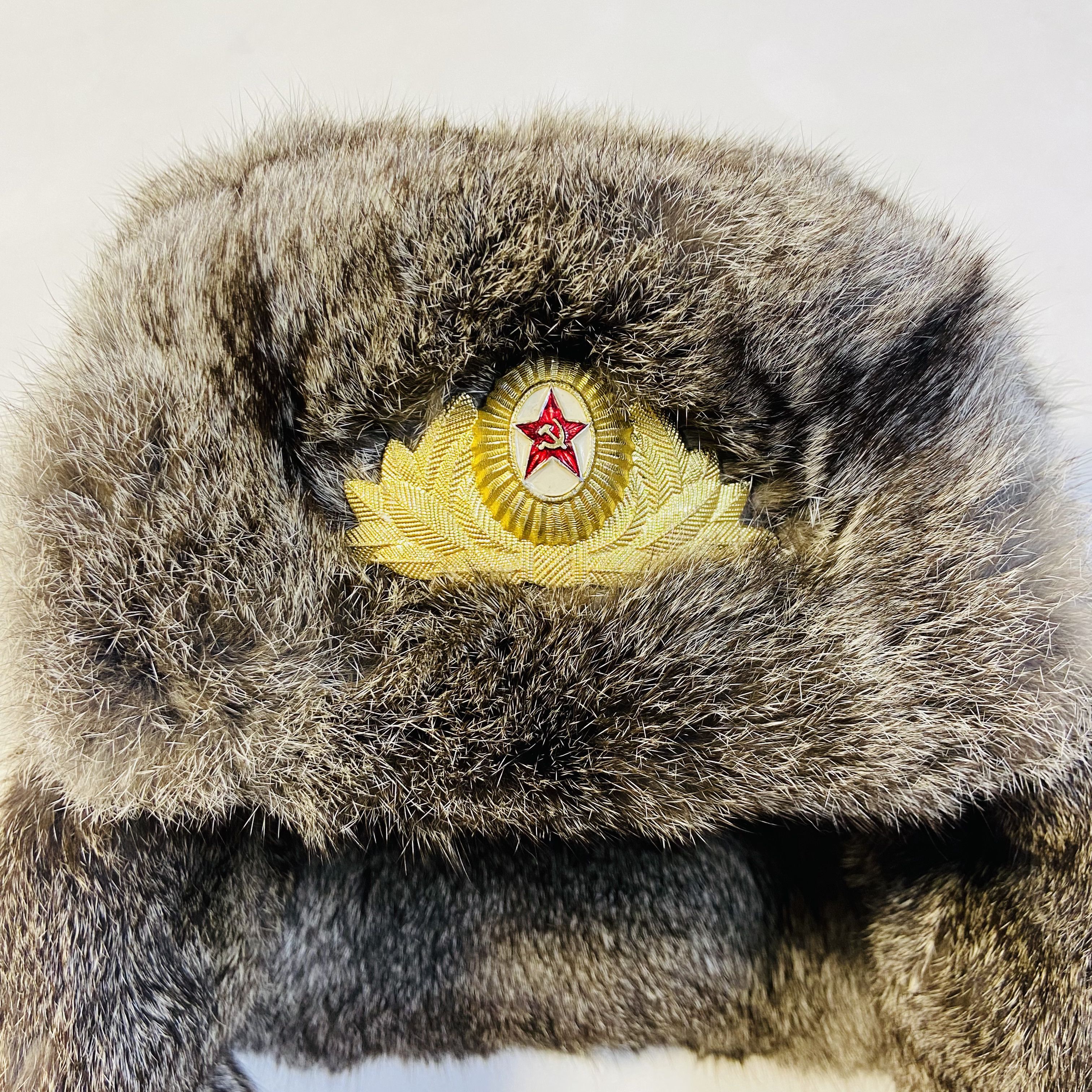 Vintage СССР - 1970s - HAT WITH EAR FLAPS - Gosha Rubchinskiy 4273 Size ONE SIZE - 7 Thumbnail