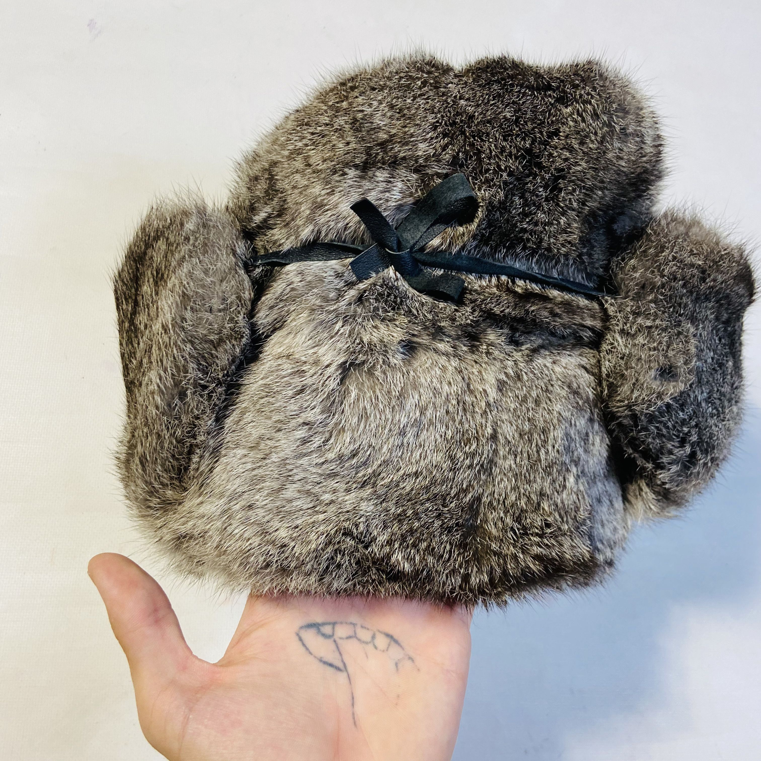 Vintage СССР - 1970s - HAT WITH EAR FLAPS - Gosha Rubchinskiy 4273 Size ONE SIZE - 5 Thumbnail
