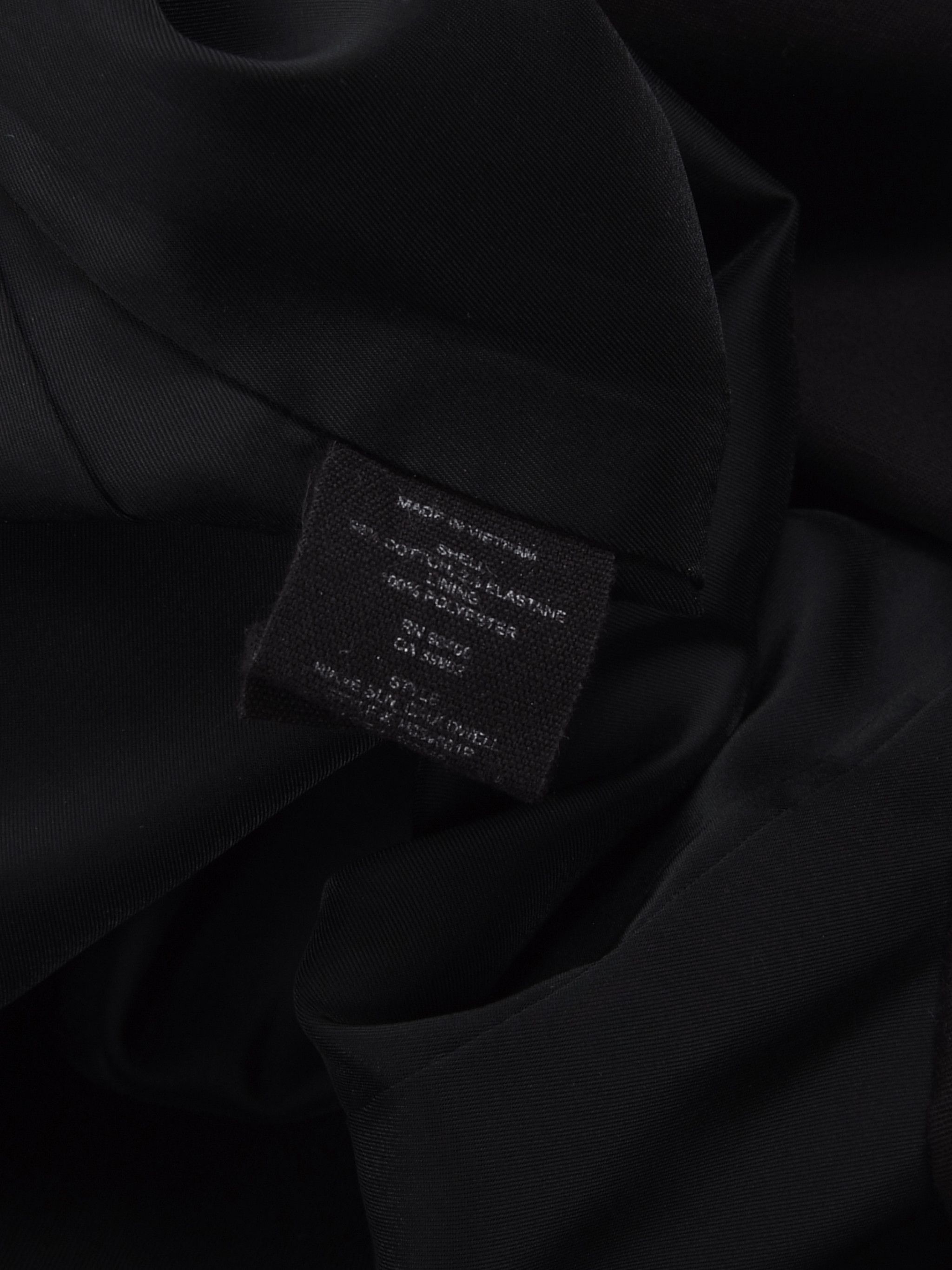 Helmut Lang Theory Black Fitted Sleeveless Mini Dress Sz 6 Size M / US 6-8 / IT 42-44 - 5 Thumbnail