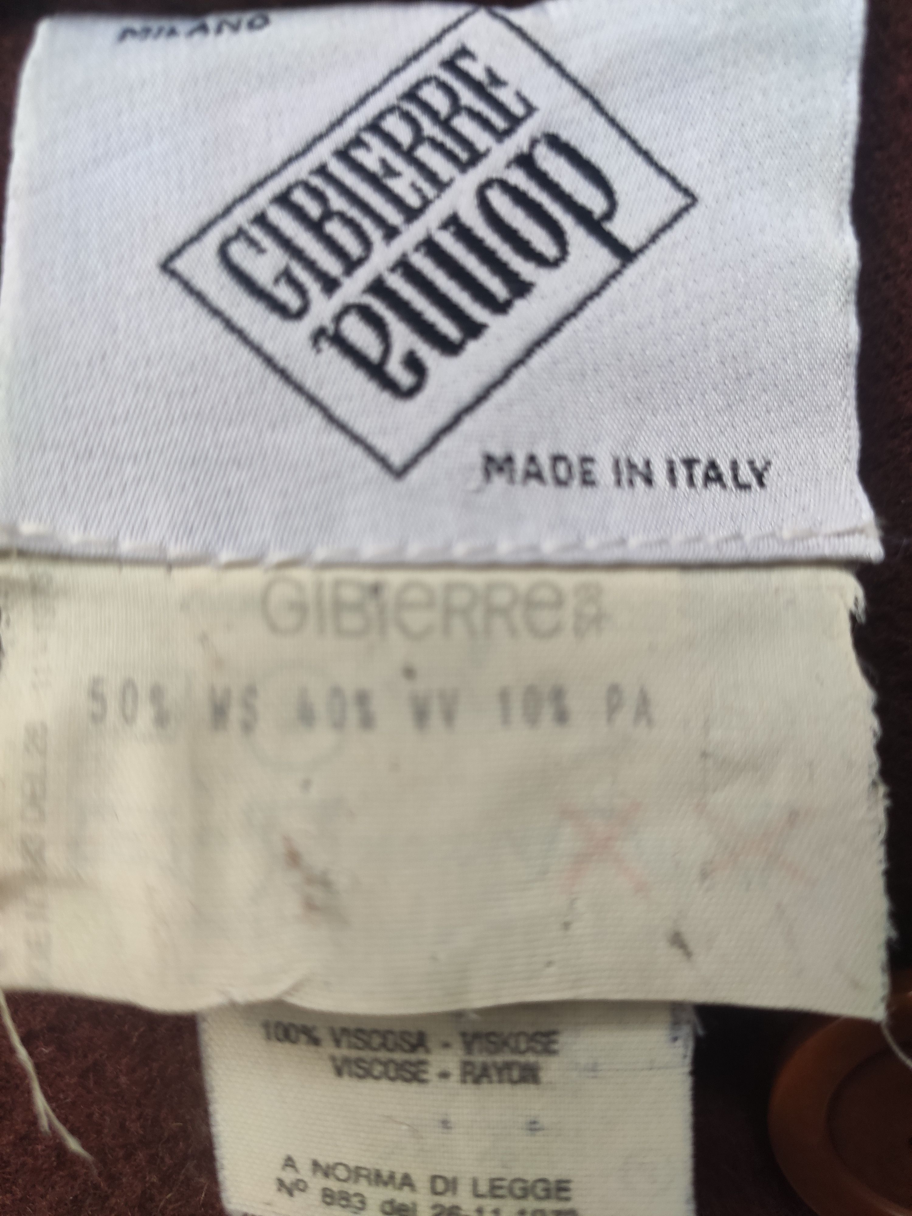 Vintage Gibierre Donna Jacket with muffler Size US L / EU 52-54 / 3 - 7 Thumbnail