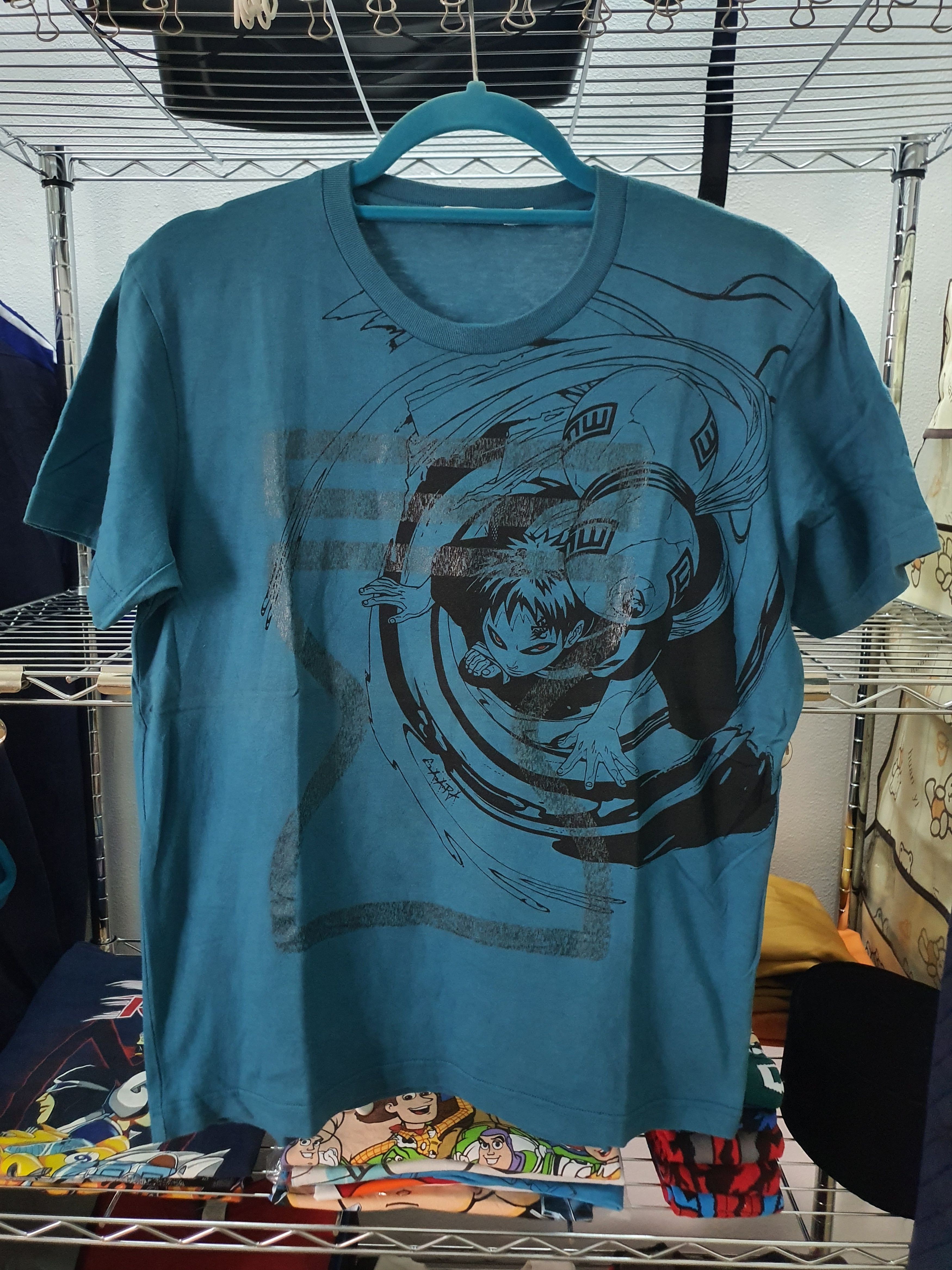 Anime Rare Naruto Shippuden / Gaara anime shirt Size US M / EU 48-50 / 2 - 2 Thumbnail