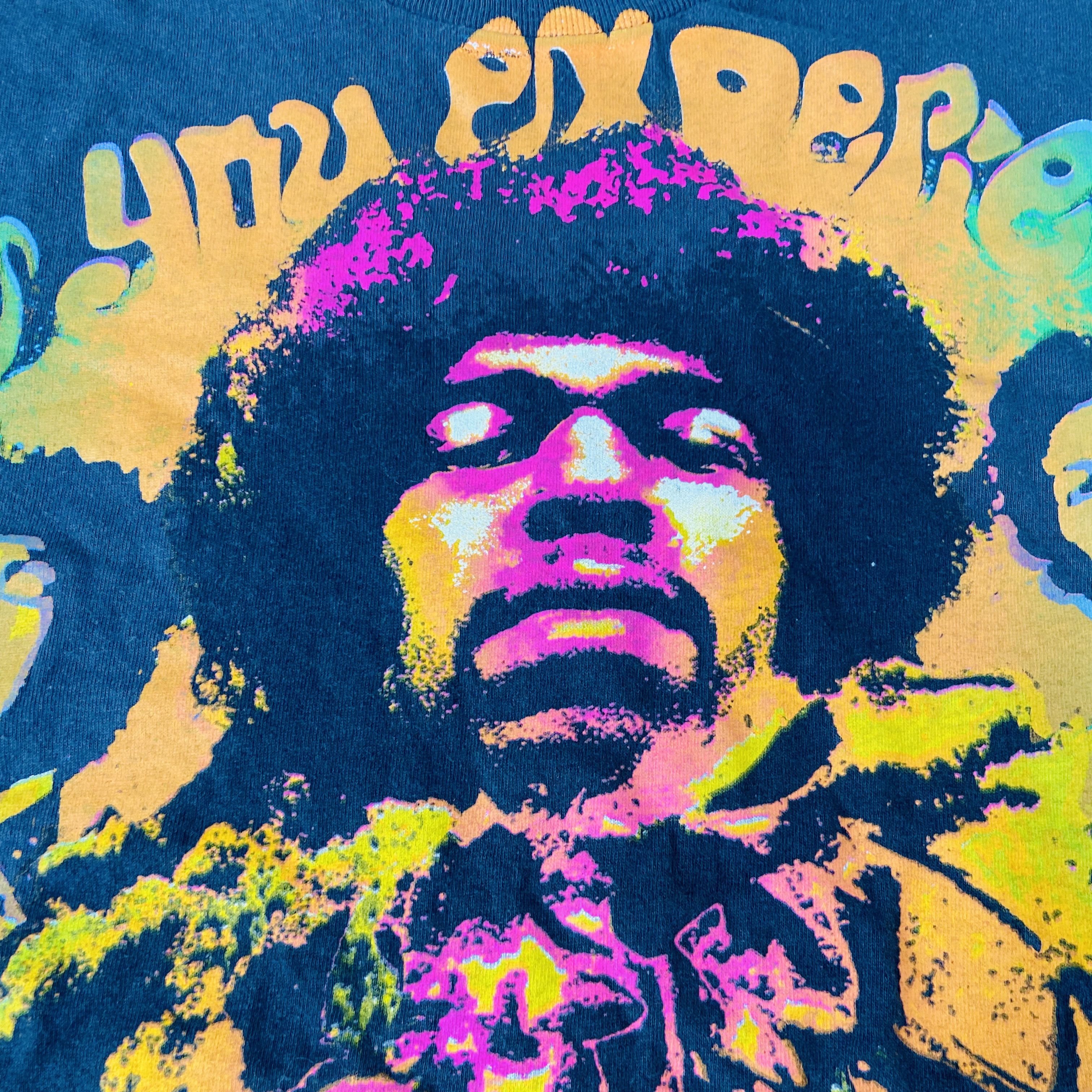 Band Tees LSD VINTAGE JIMI HENDRIX Y2K VERY RARE LONGSLEEVE - 1341 Size US XXL / EU 58 / 5 - 6 Thumbnail