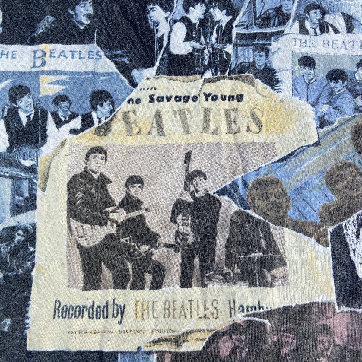 Band Tees 1995 THE BEATLES PROMO ANTHOLOGY 1 VERY RARE TEE - № 352 Size US XL / EU 56 / 4 - 6 Thumbnail