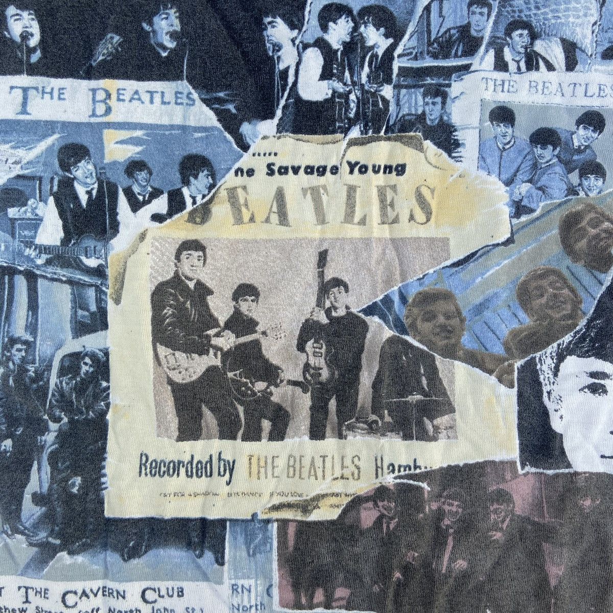 Band Tees 1995 THE BEATLES PROMO ANTHOLOGY 1 VERY RARE TEE - № 352 Size US XL / EU 56 / 4 - 4 Thumbnail