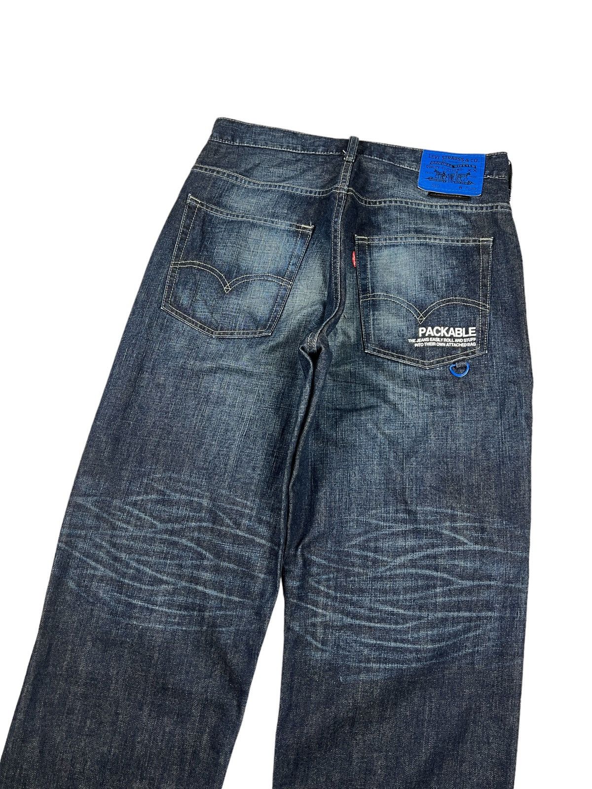 Levi's SAMPLE 🇯🇵 Limited Edition Levi’s 569 Packable Denim Size US 32 / EU 48 - 7 Thumbnail