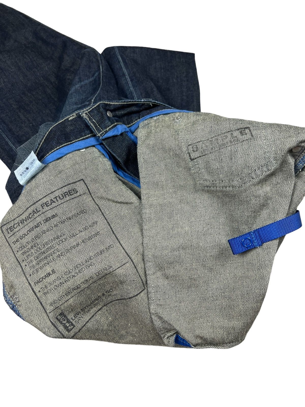 Levi's SAMPLE 🇯🇵 Limited Edition Levi’s 569 Packable Denim Size US 32 / EU 48 - 10 Thumbnail