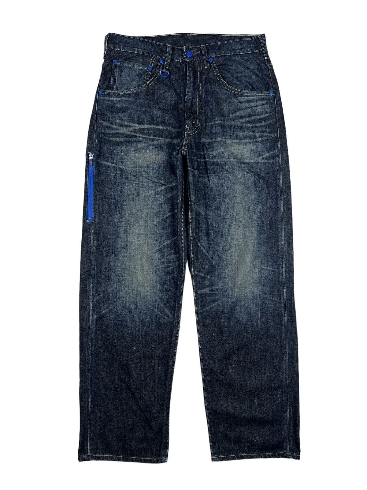 Levi's SAMPLE 🇯🇵 Limited Edition Levi’s 569 Packable Denim Size US 32 / EU 48 - 2 Thumbnail