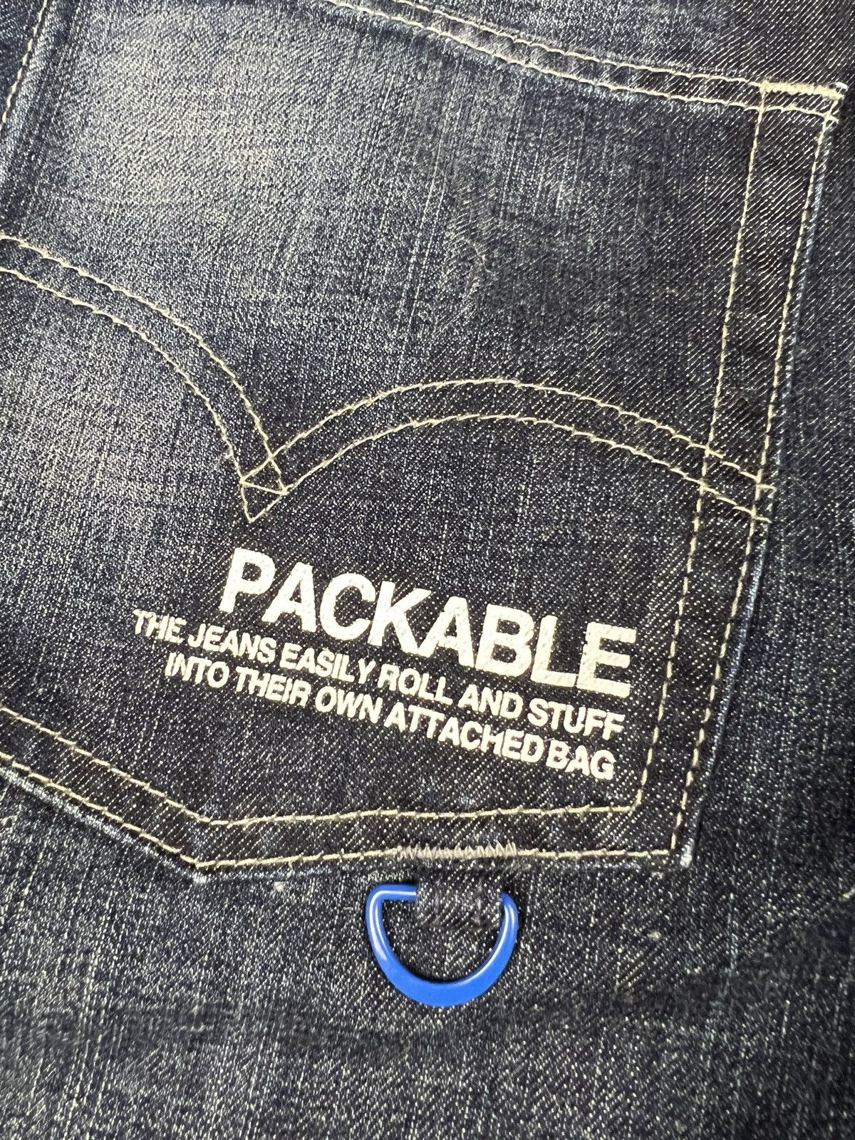 Levi's SAMPLE 🇯🇵 Limited Edition Levi’s 569 Packable Denim Size US 32 / EU 48 - 12 Thumbnail