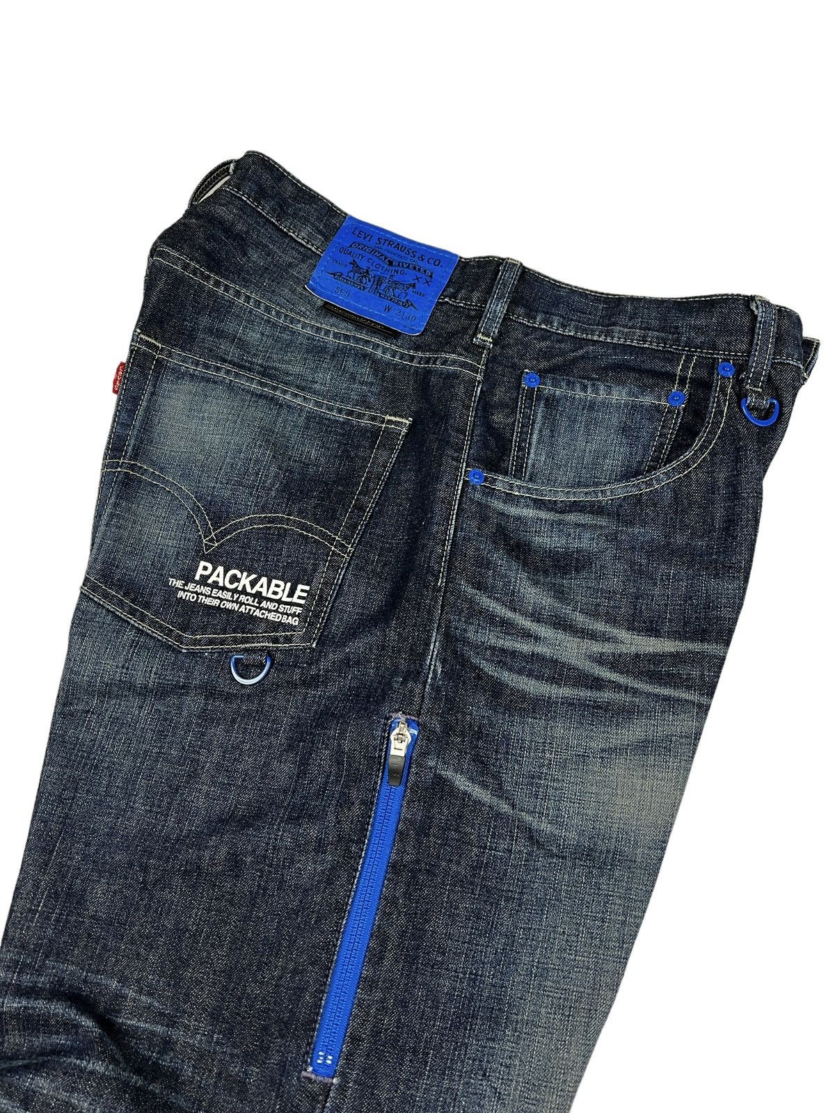 Levi's SAMPLE 🇯🇵 Limited Edition Levi’s 569 Packable Denim Size US 32 / EU 48 - 1 Thumbnail