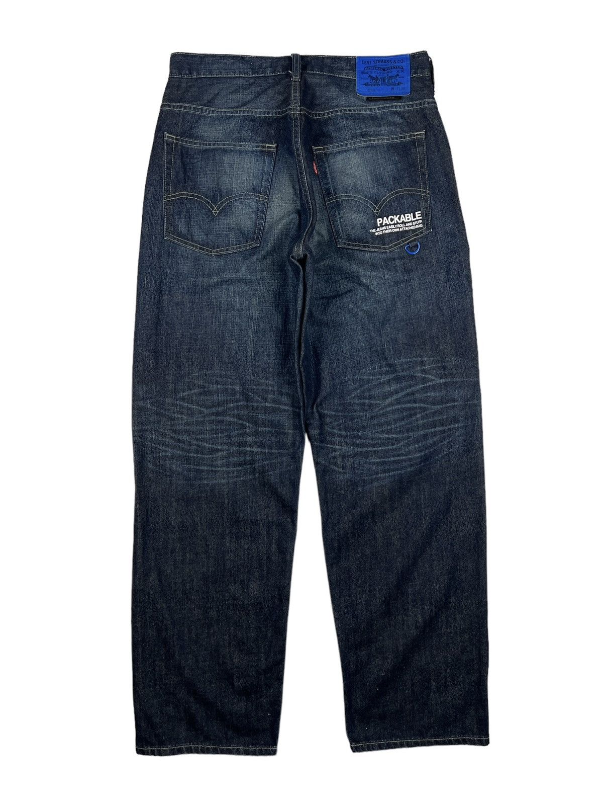 Levi's SAMPLE 🇯🇵 Limited Edition Levi’s 569 Packable Denim Size US 32 / EU 48 - 3 Thumbnail