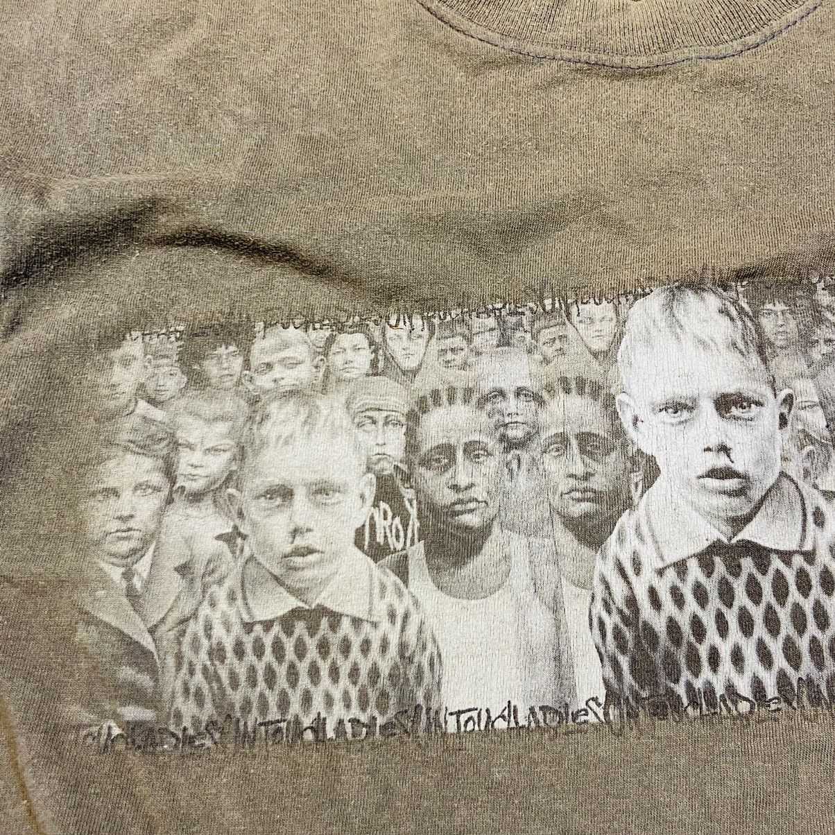 Band Tees 2002 KORN “UNTOUCHABLES” SUNFADED DISTRESSED TEE - № 566 Size US XL / EU 56 / 4 - 6 Thumbnail