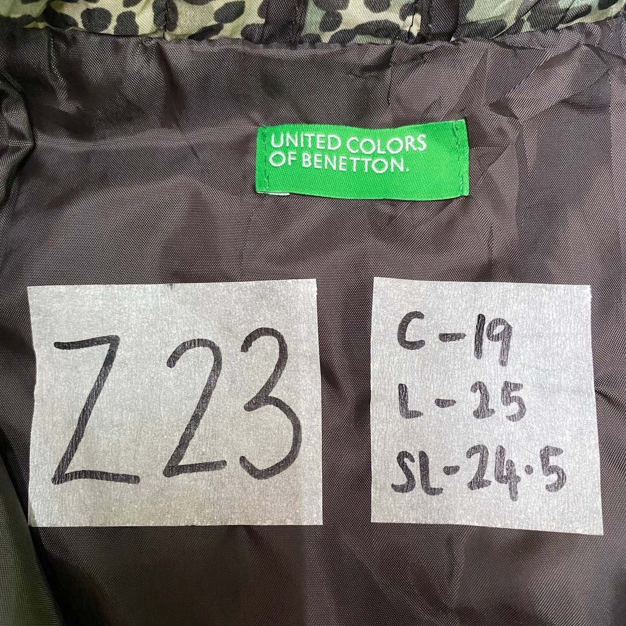 United Colors Of Benetton Z23 UNITED COLORS OF BENETTON LEOPARD FULLPRINT DOWN JACKET Size M / US 6-8 / IT 42-44 - 6 Thumbnail
