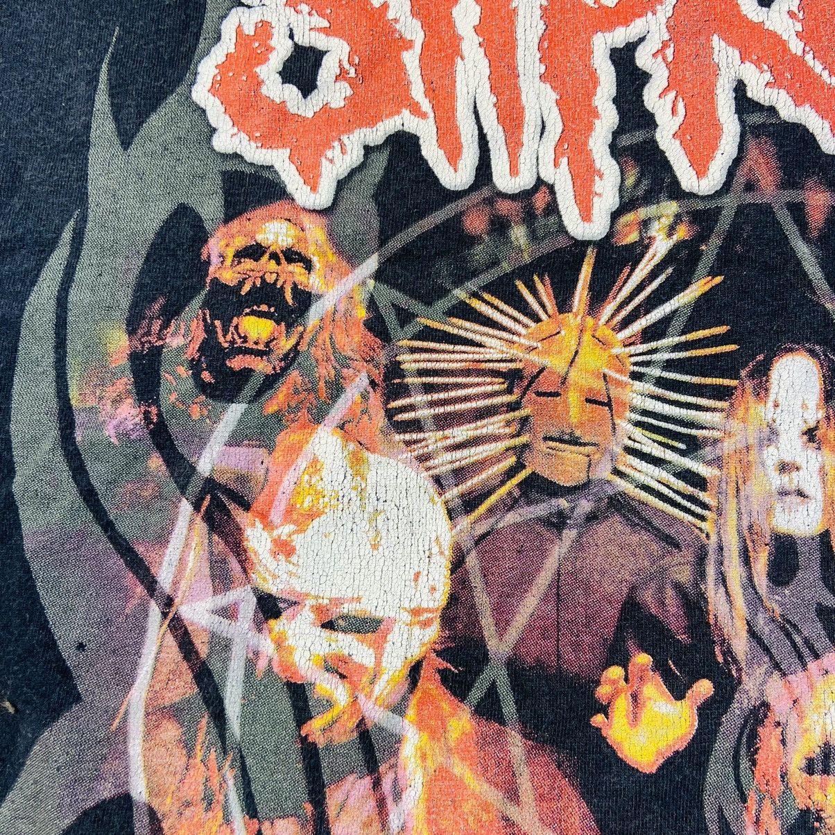 Band Tees 1990's "WE WON'T DIE" SLIPKNOT SUN FADED RARE TEE - LOT № 11 Size US L / EU 52-54 / 3 - 5 Thumbnail