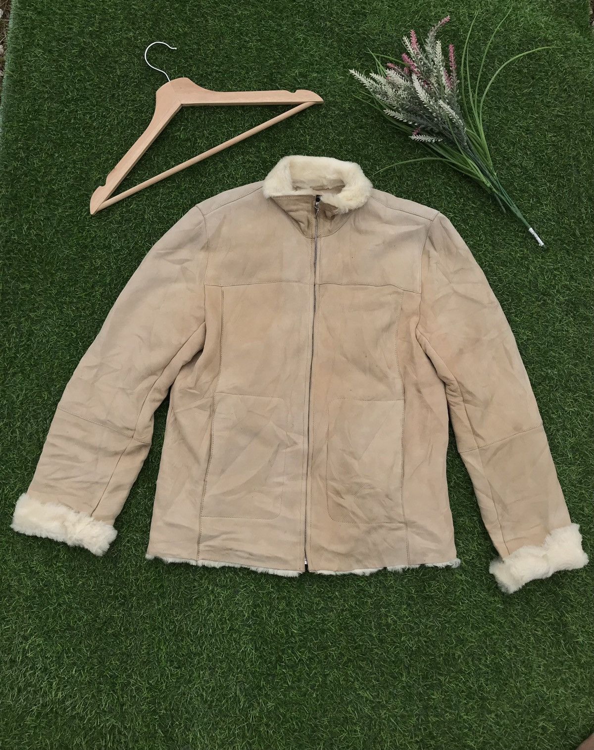 Vintage Vtg Zorronuez Sophisticated Design Sheepskin Leather Jacket Size S / US 4 / IT 40 - 1 Thumbnail