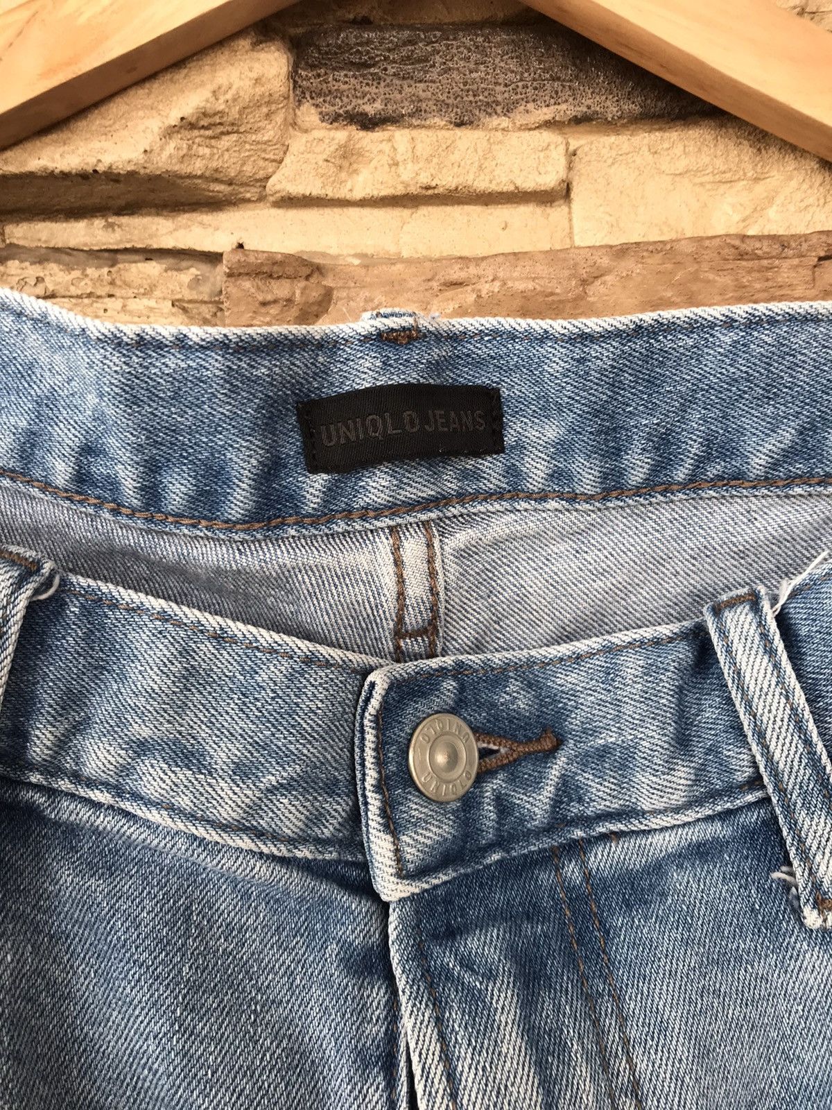 Uniqlo 🔥Bundle 🔥Bulk 2 pcs of Uniqlo Distressed Jeans Size US 34 / EU 50 - 9 Thumbnail