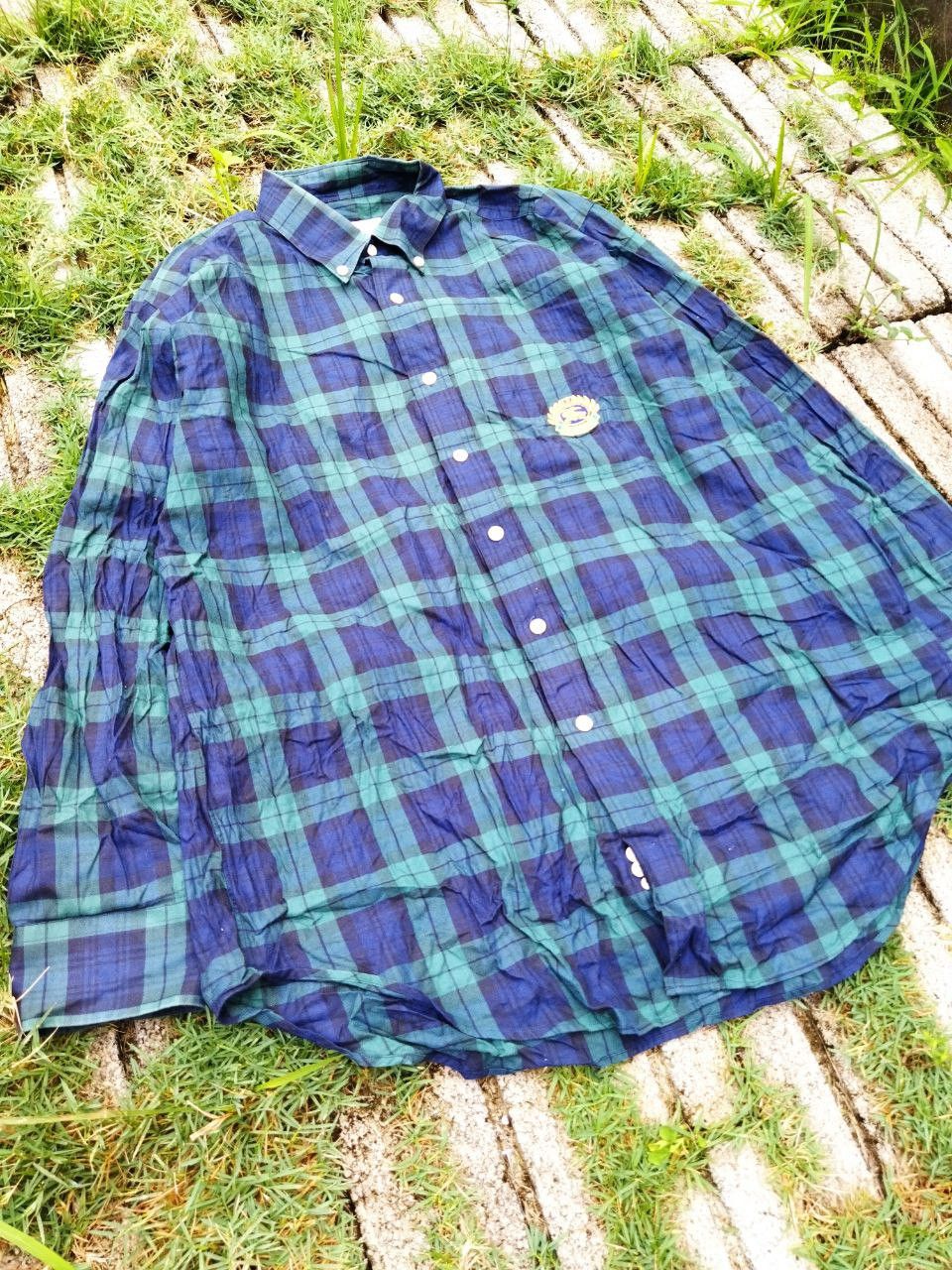 Burberry Vintage Burberry Checkered Shirt - Size L Size US L / EU 52-54 / 3 - 3 Thumbnail