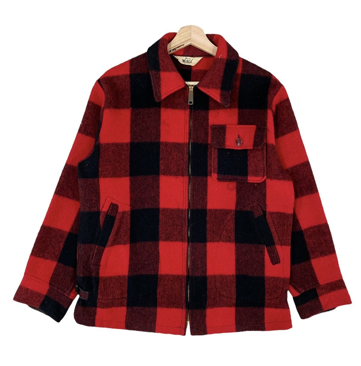 Woolrich Woolen Mills ☀️WOOLRICH SINGLE POCKET WOOL TARTAN MACKINAW JACKET Size US M / EU 48-50 / 2 - 2 Thumbnail