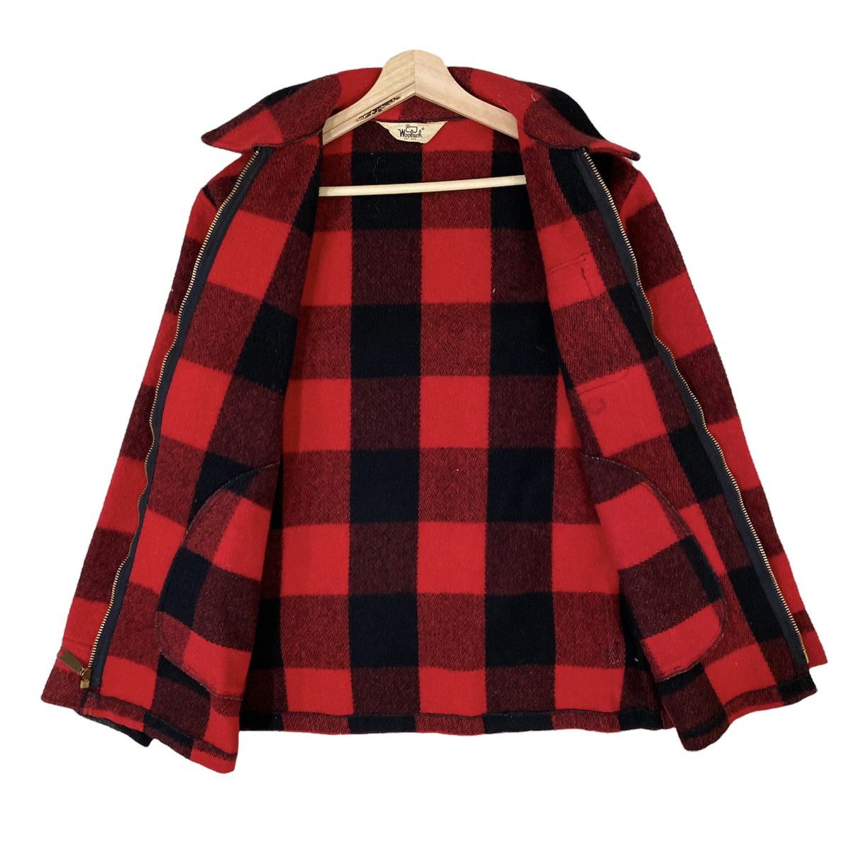 Woolrich Woolen Mills ☀️WOOLRICH SINGLE POCKET WOOL TARTAN MACKINAW JACKET Size US M / EU 48-50 / 2 - 4 Thumbnail