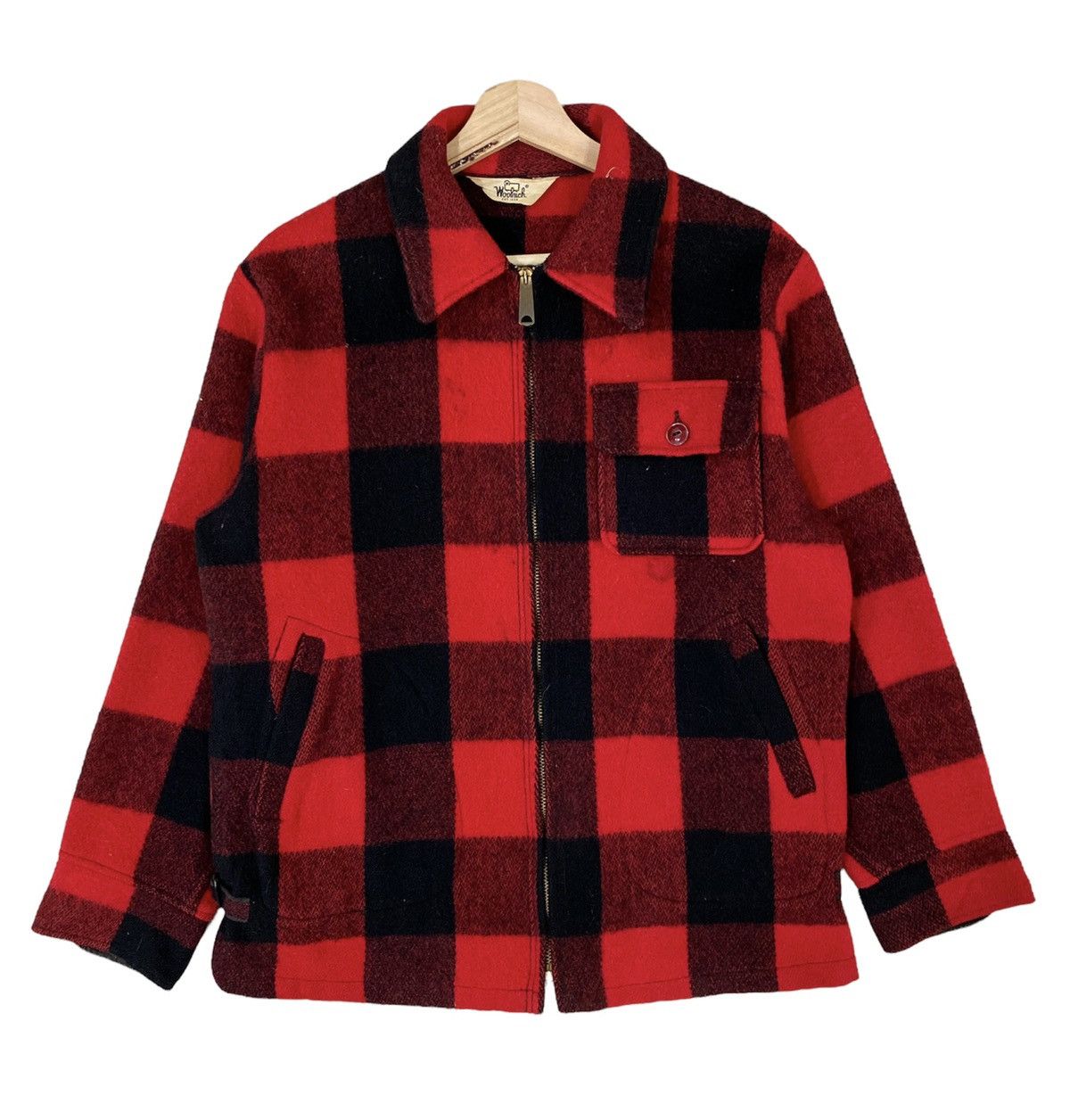 Woolrich Woolen Mills ☀️WOOLRICH SINGLE POCKET WOOL TARTAN MACKINAW JACKET Size US M / EU 48-50 / 2 - 1 Thumbnail