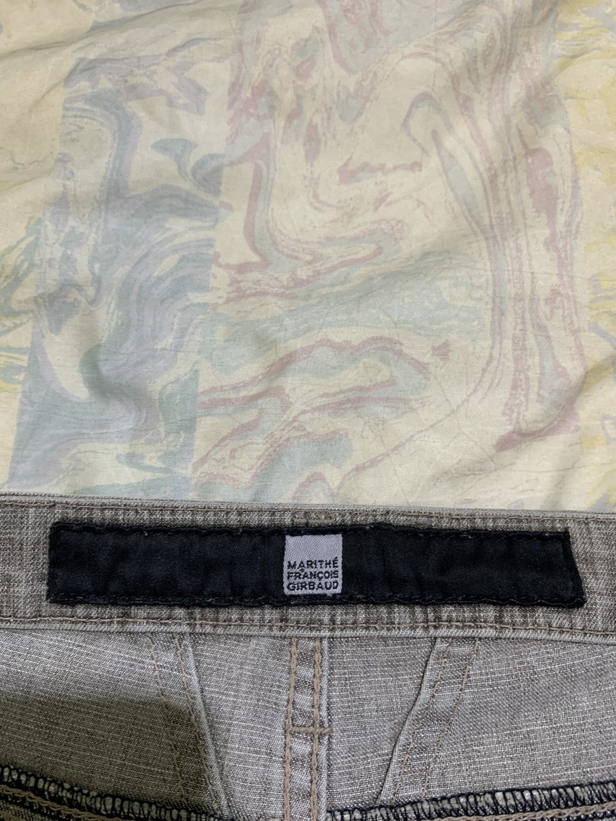 MFG marithe francois girbaud stretchable straight cut denim