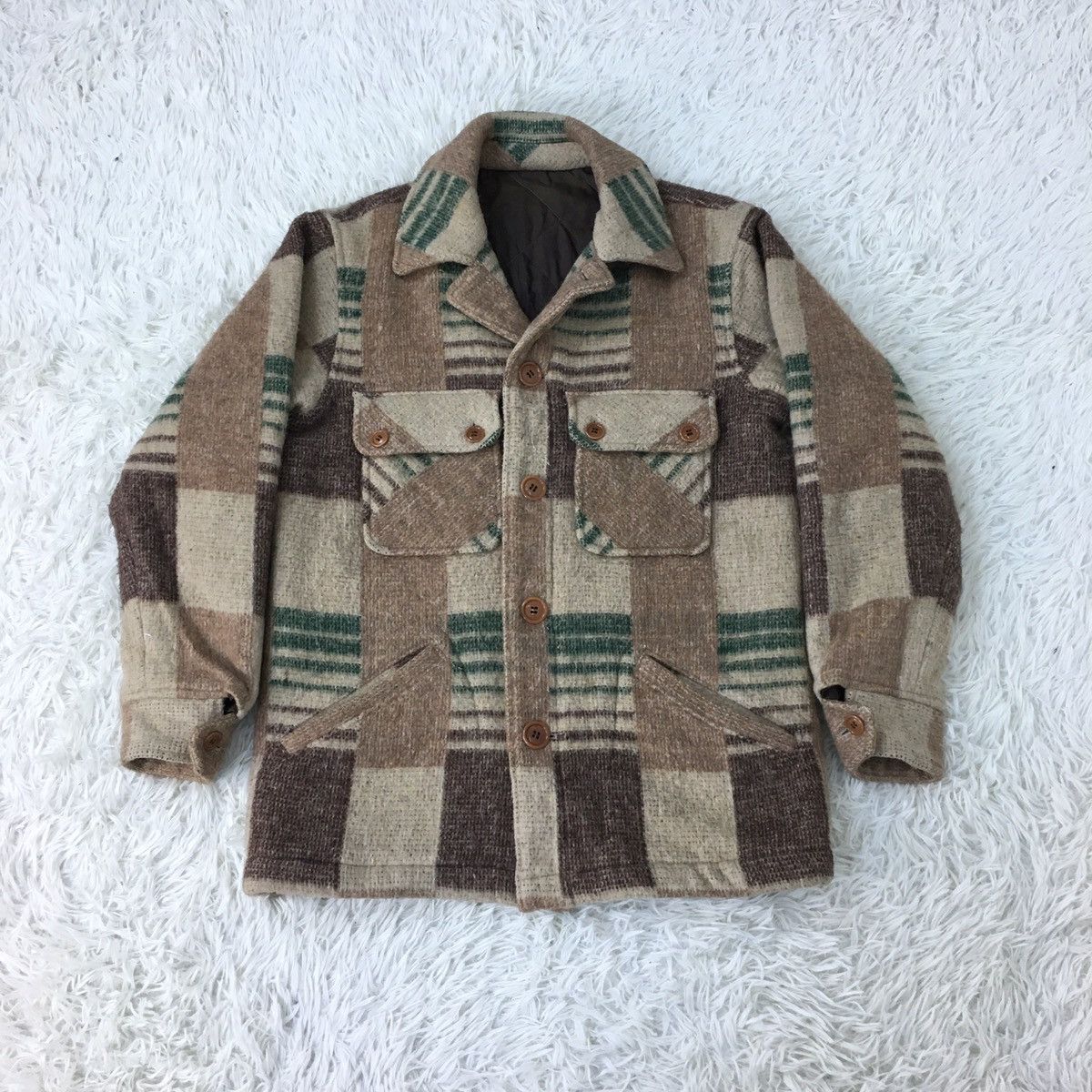 Japanese Brand Japanese Van Jac Wool Chore Jacket Size US M / EU 48-50 / 2 - 2 Thumbnail