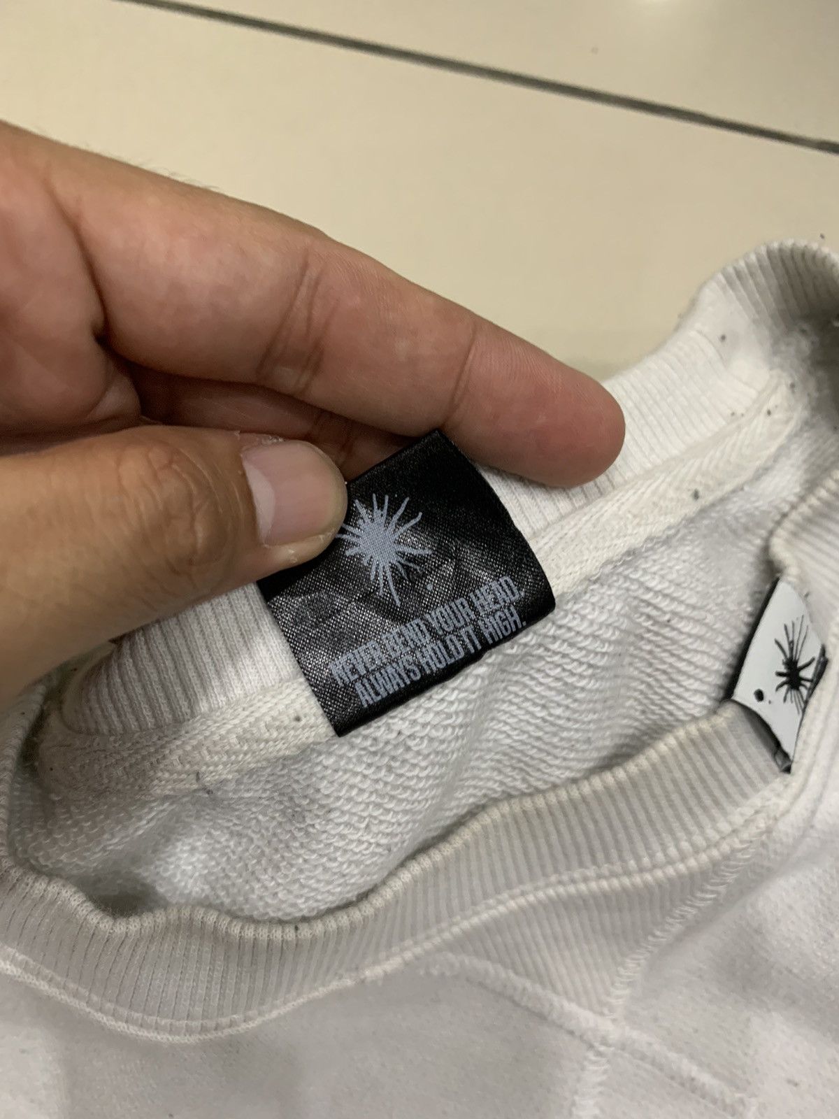 Japanese Brand × Maison MIHARA YASUHIRO MIHARAYASUHIRO GOOD INSPIRATION RECONSTRUCTED SWEATSHIRT Size US XL / EU 56 / 4 - 8 Thumbnail