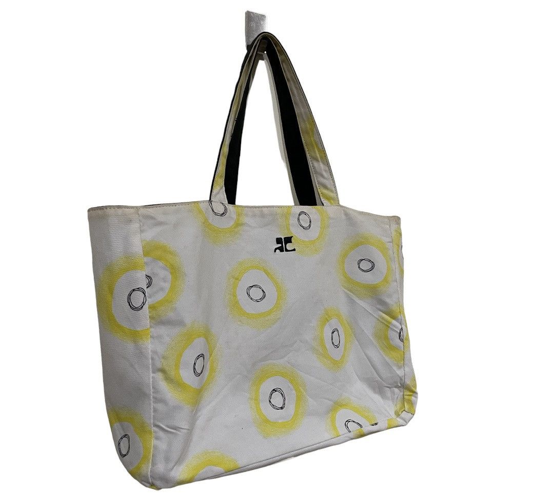 Courreges Courreges Reversible Canvas Tote Bag Size ONE SIZE - 5 Thumbnail