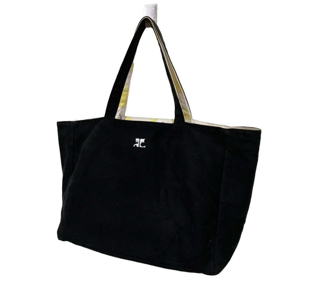 Courreges Courreges Reversible Canvas Tote Bag Size ONE SIZE - 9 Thumbnail