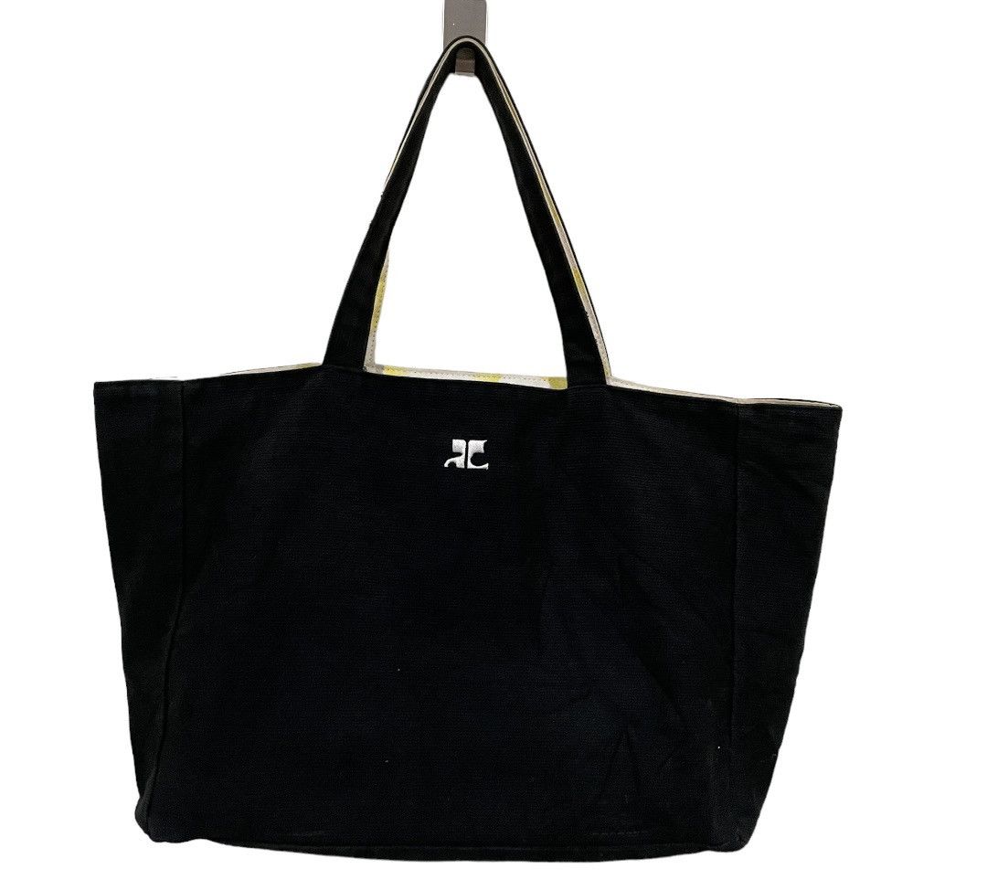 Courreges Courreges Reversible Canvas Tote Bag Size ONE SIZE - 2 Thumbnail