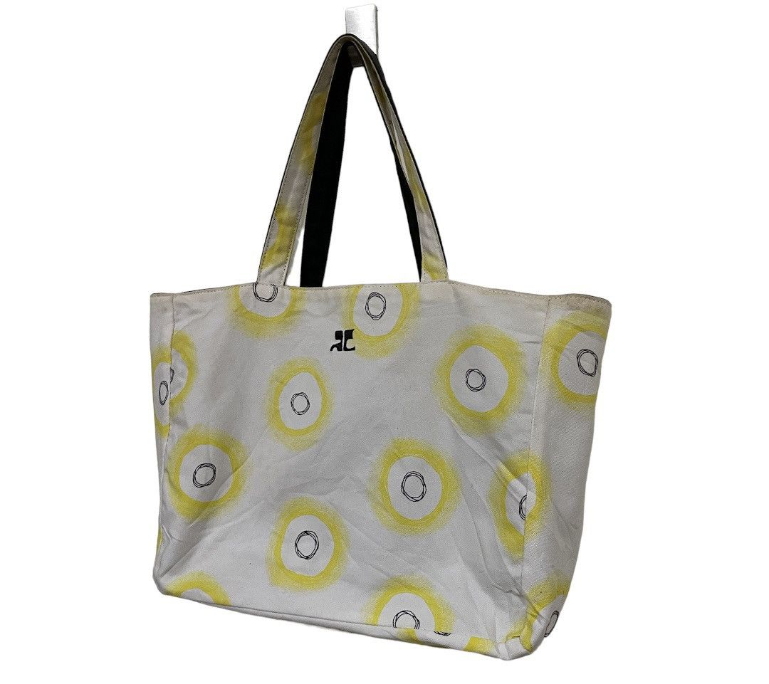 Courreges Courreges Reversible Canvas Tote Bag Size ONE SIZE - 4 Thumbnail