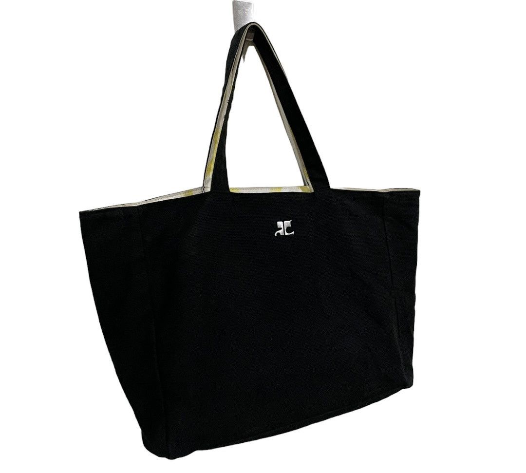 Courreges Courreges Reversible Canvas Tote Bag Size ONE SIZE - 8 Thumbnail