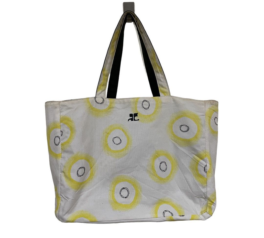 Courreges Courreges Reversible Canvas Tote Bag Size ONE SIZE - 3 Thumbnail
